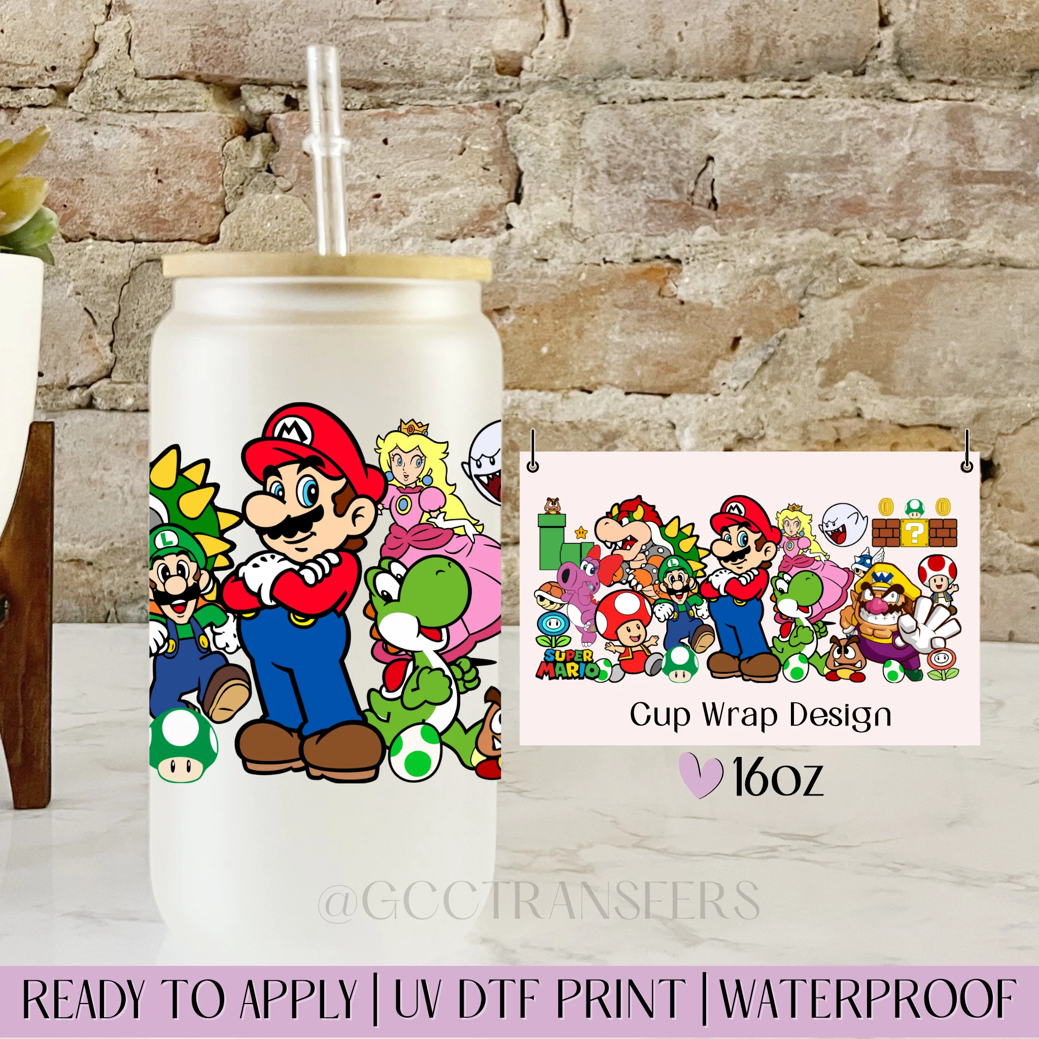 Pixel Princess Game Over  - 16oz cup