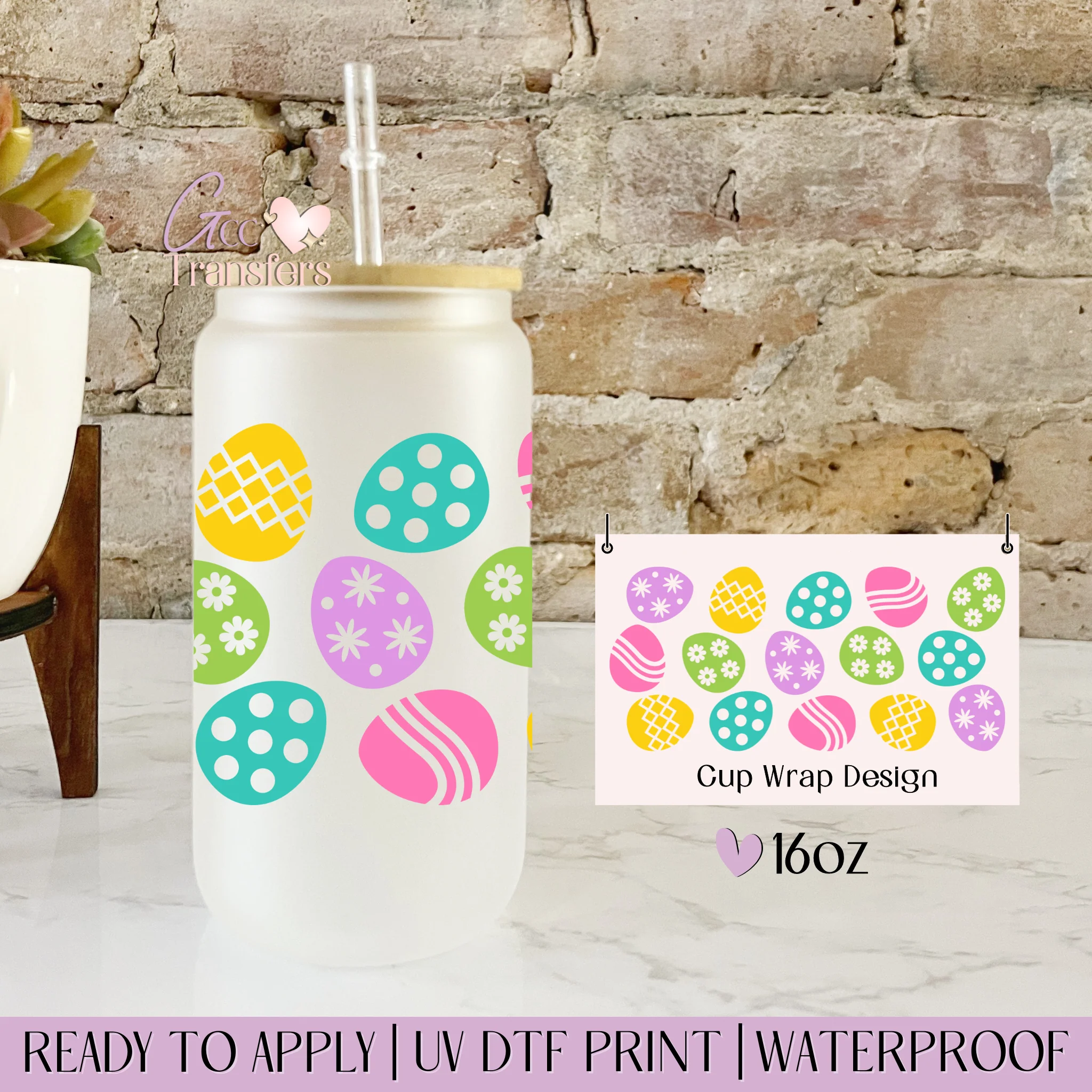 Easter Eggs - 16oz cup