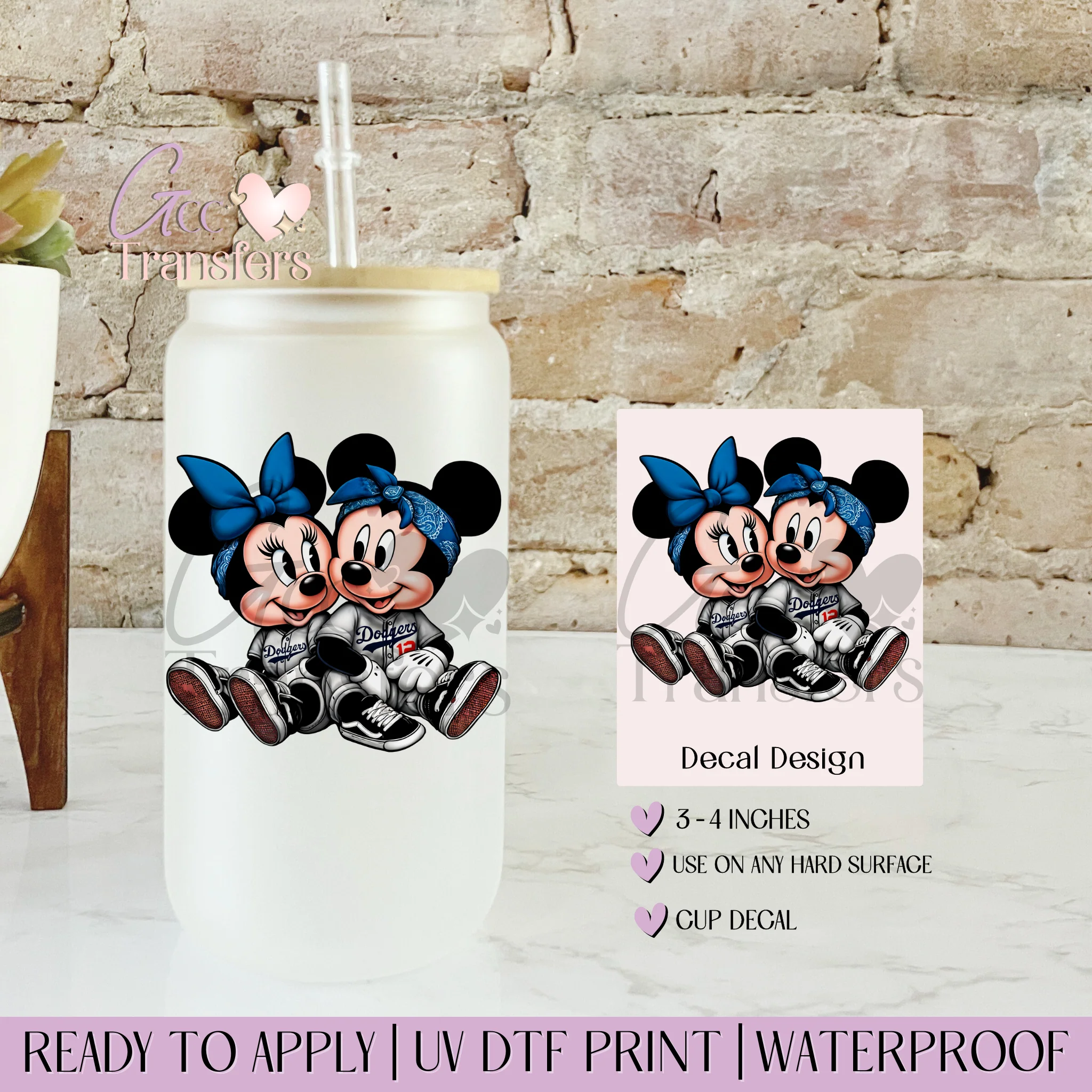 Mice Couple Fan LA Baseball - CUP