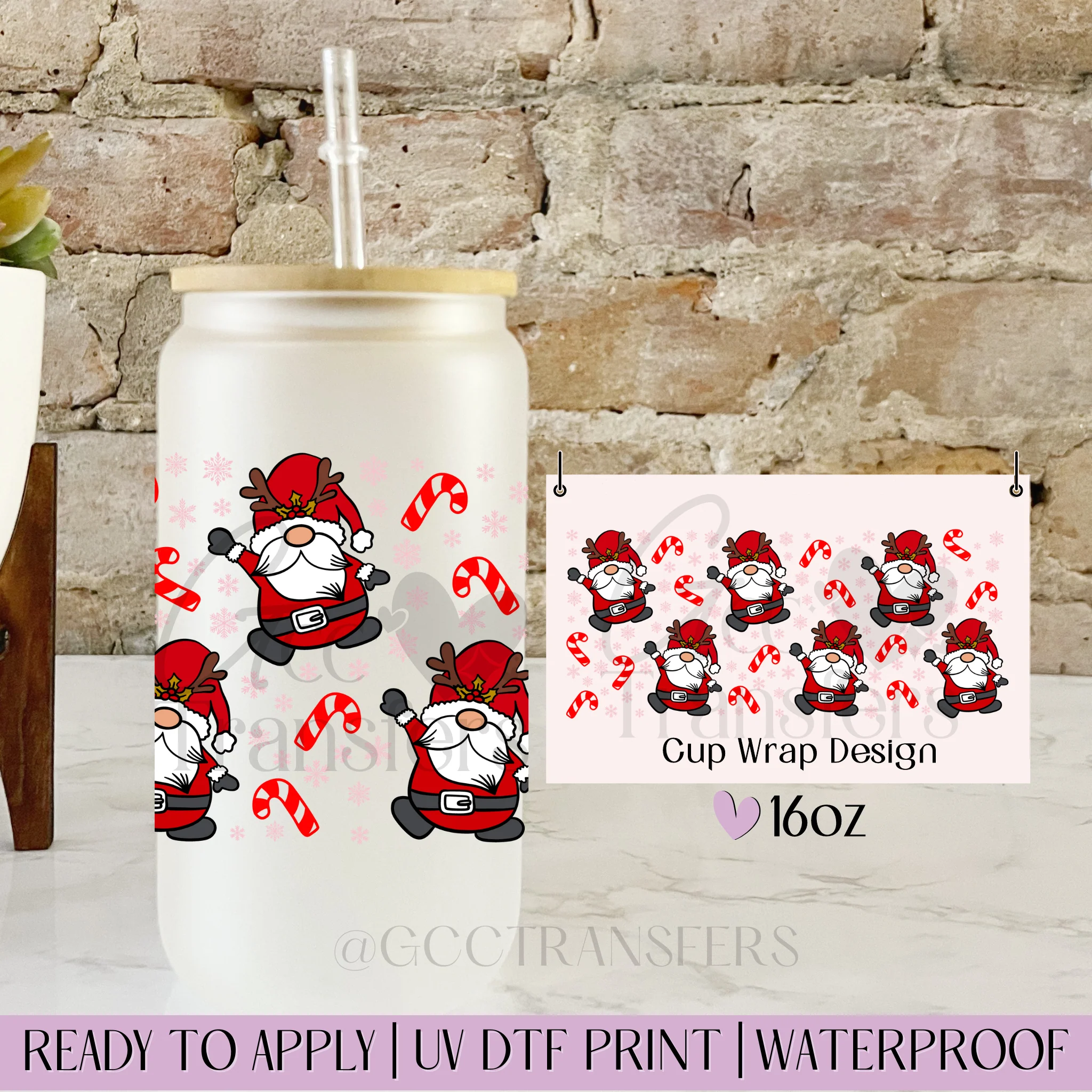 Christmas Gnomes - 16oz cup