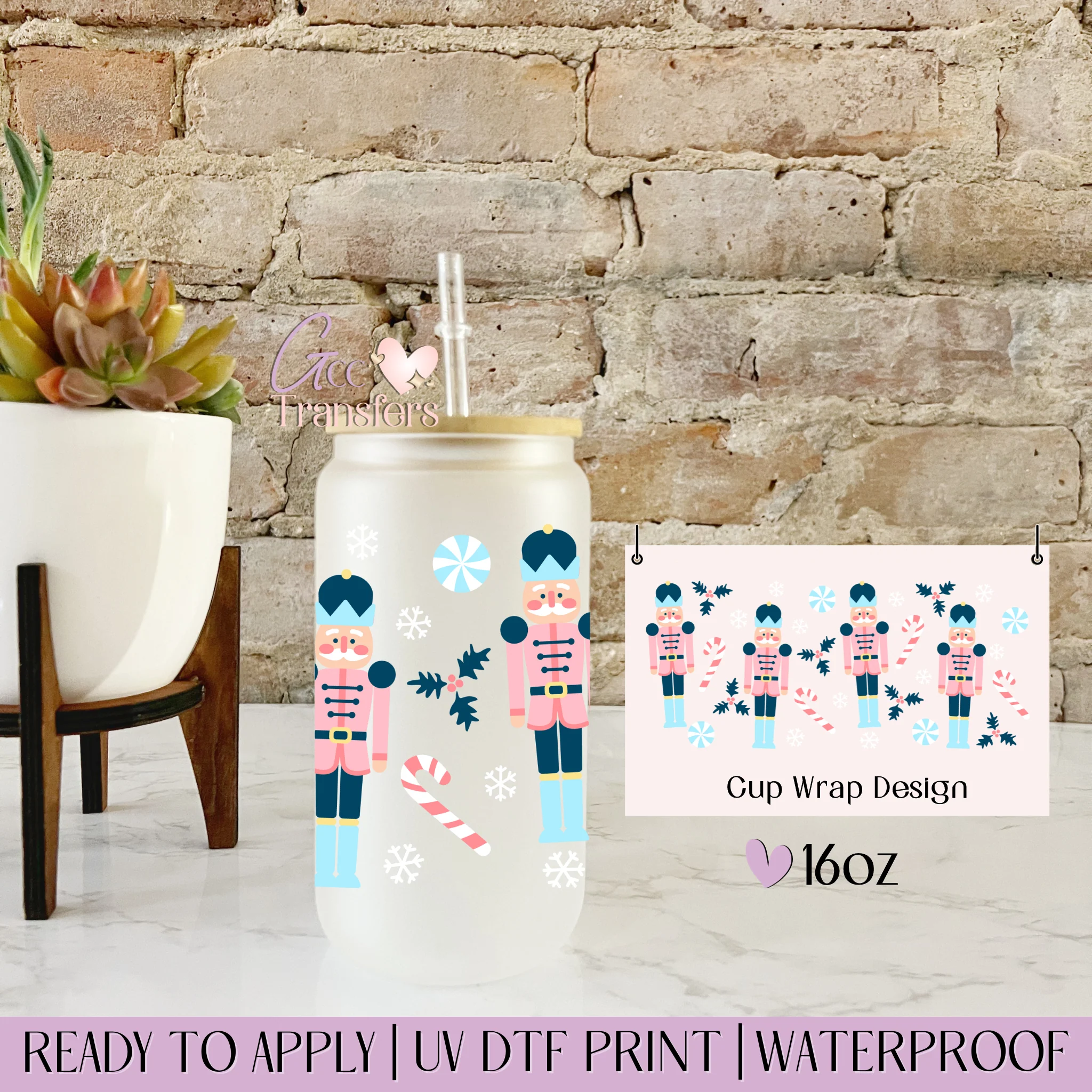 Christmas Nutcrackers - 16oz cup