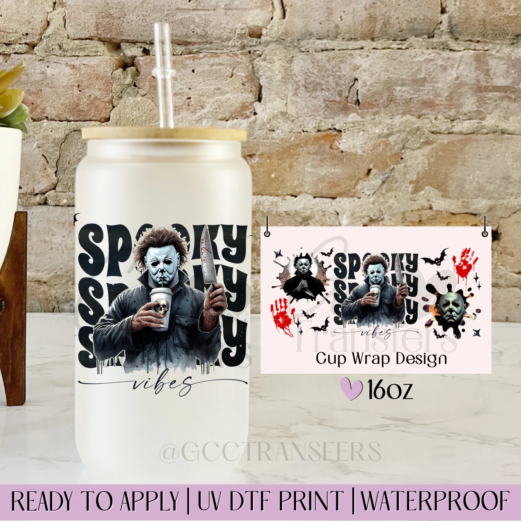 Michael Spooky Vibes Coffee - 16oz cup