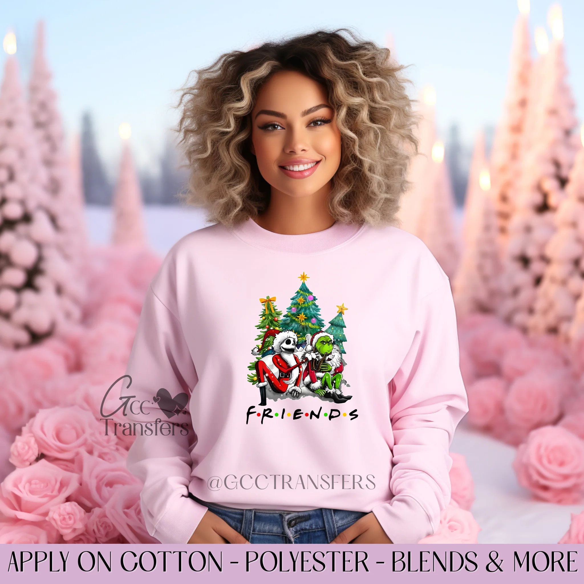 Jack And Grinch Friends - Graphic Apparel