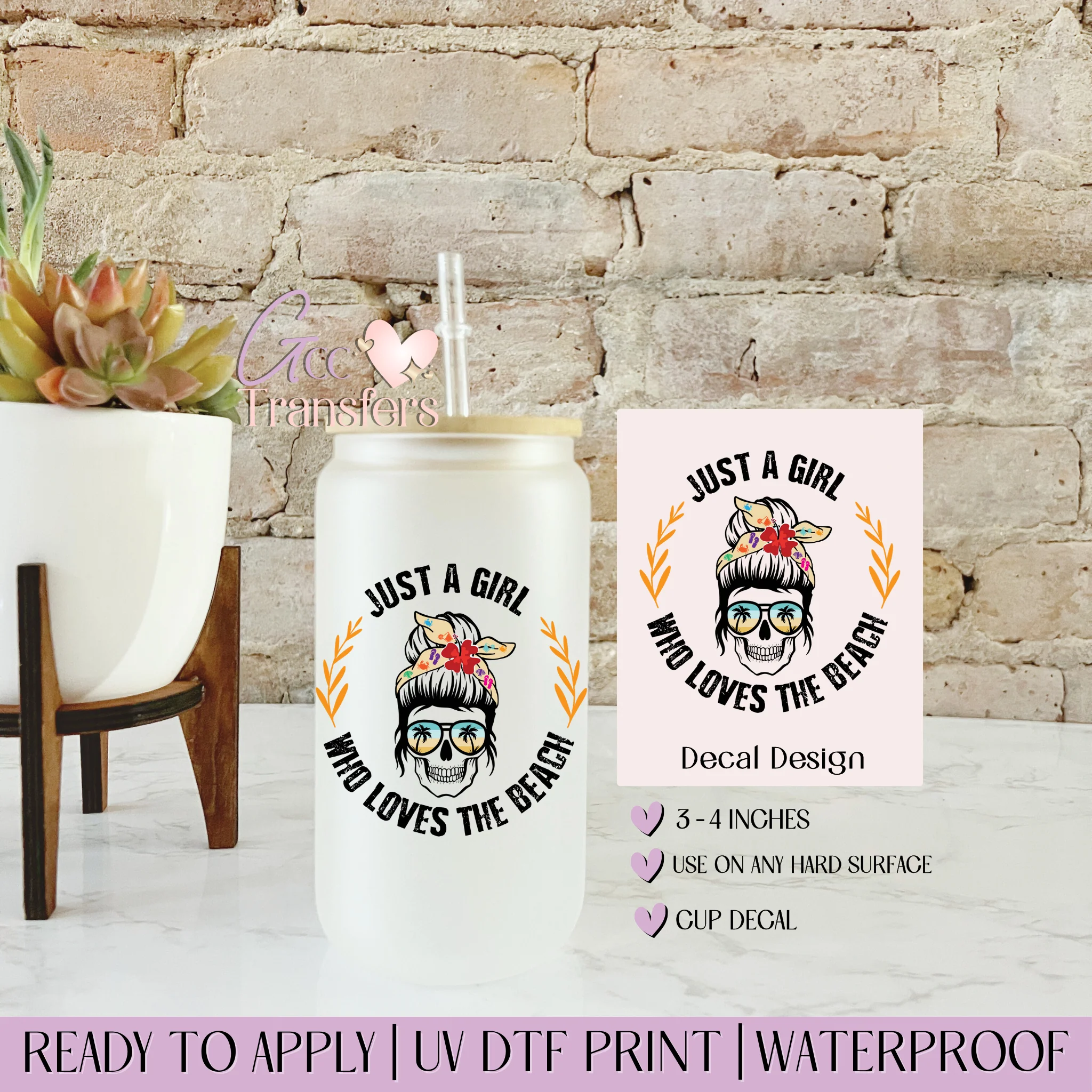 Just a Girl Who Loves the Beach - CUP