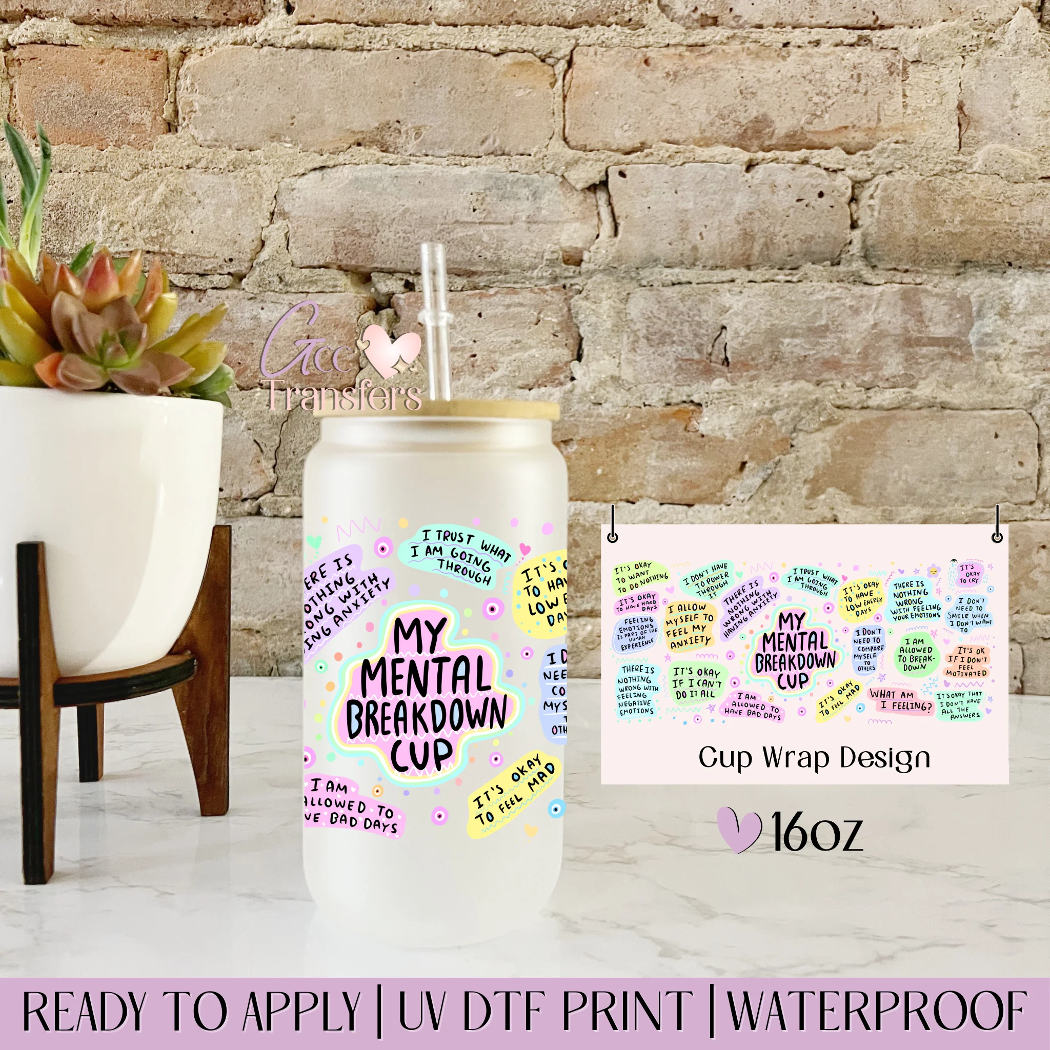 My Mental Breakdown Cup- 16oz cup