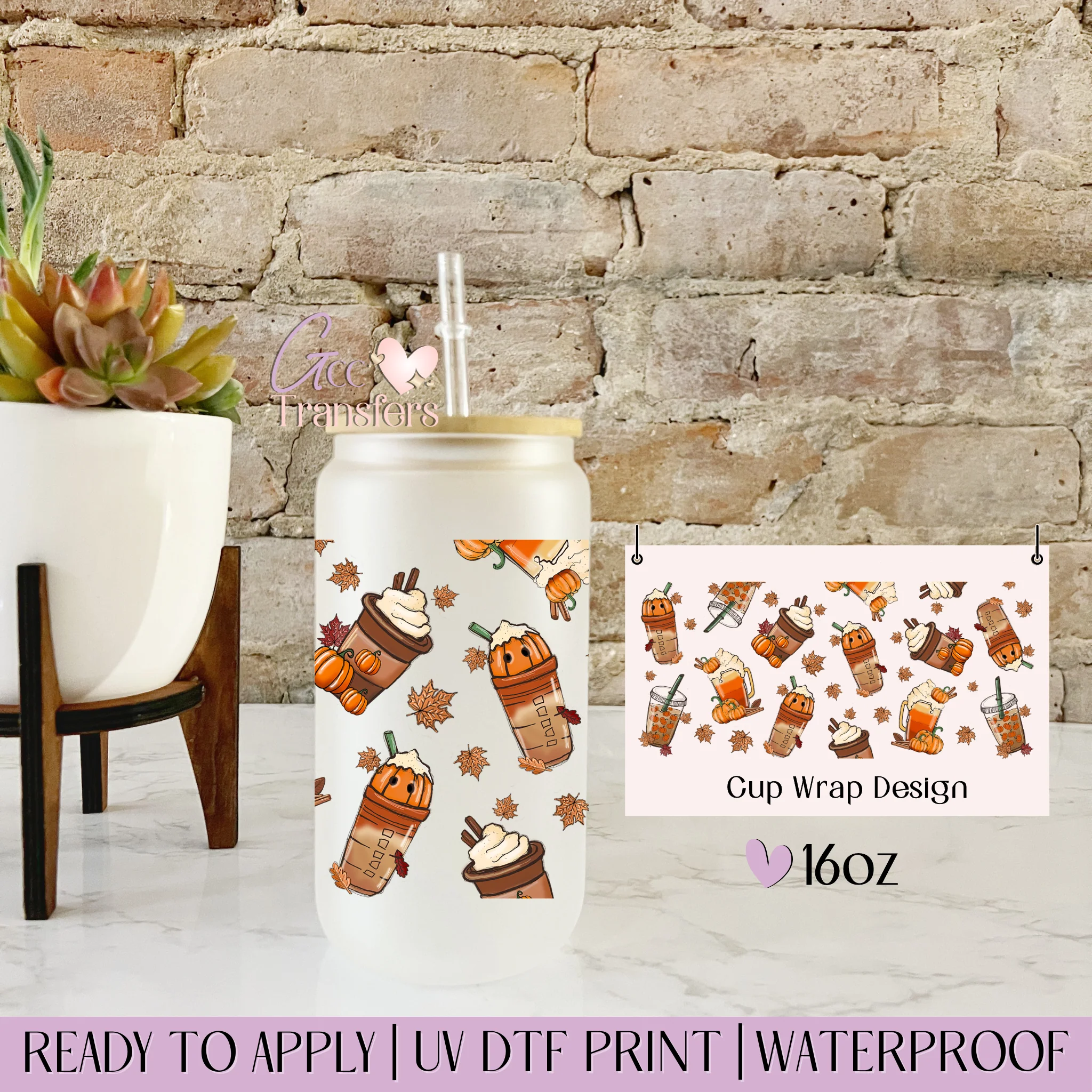 Fall Pumpkin Coffee - 16oz cup