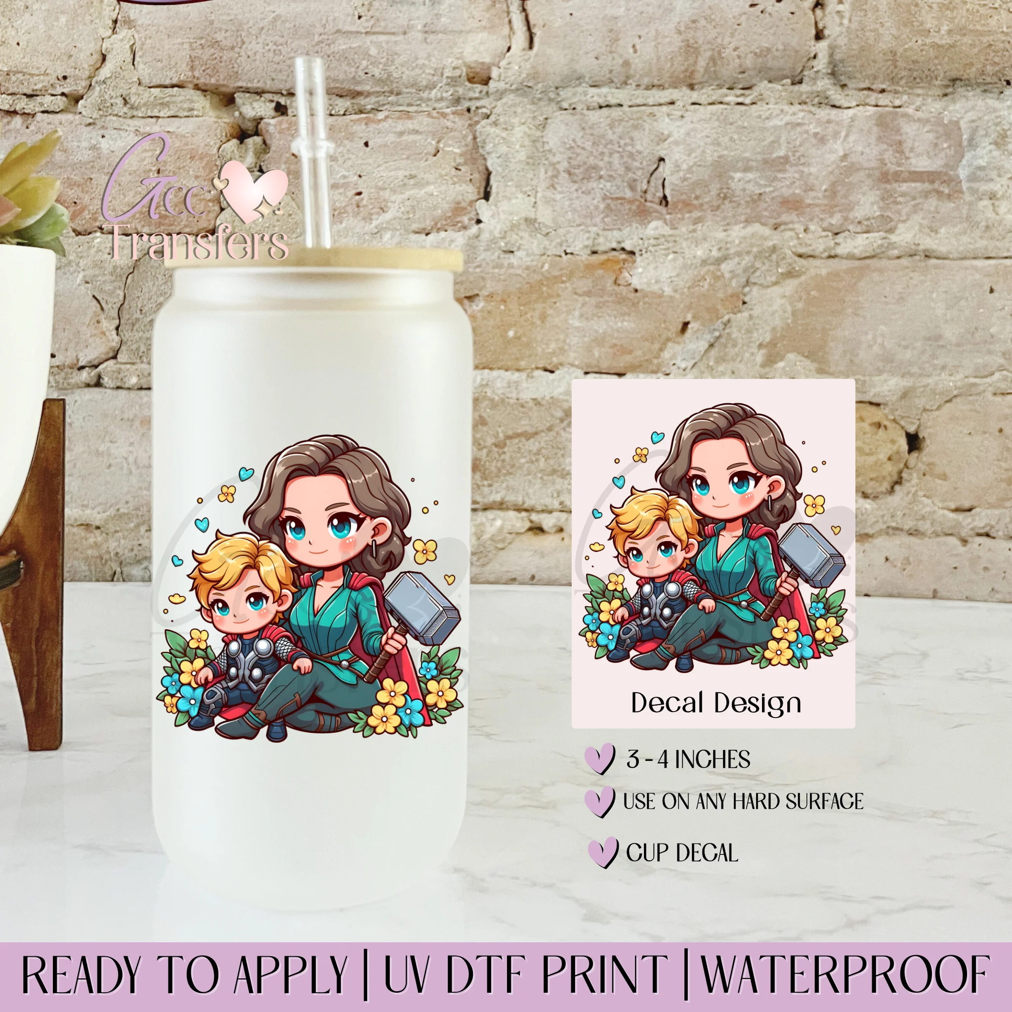 Hammer of the Storm Mom & Son - CUP