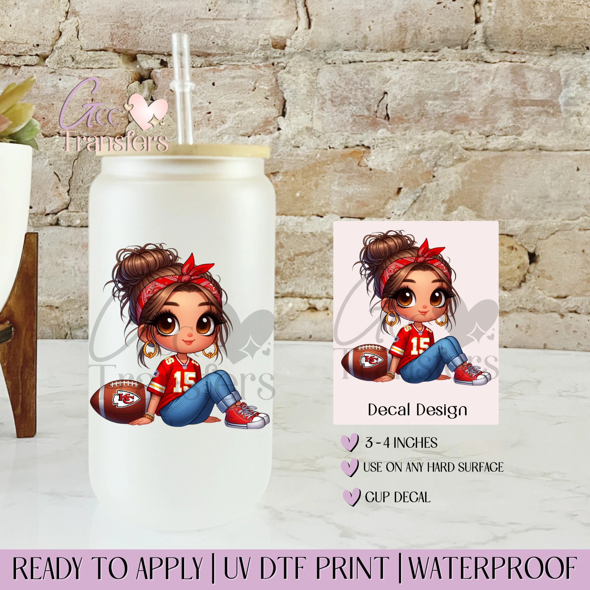 Chiefs Girl Fans 15 Football - CUP