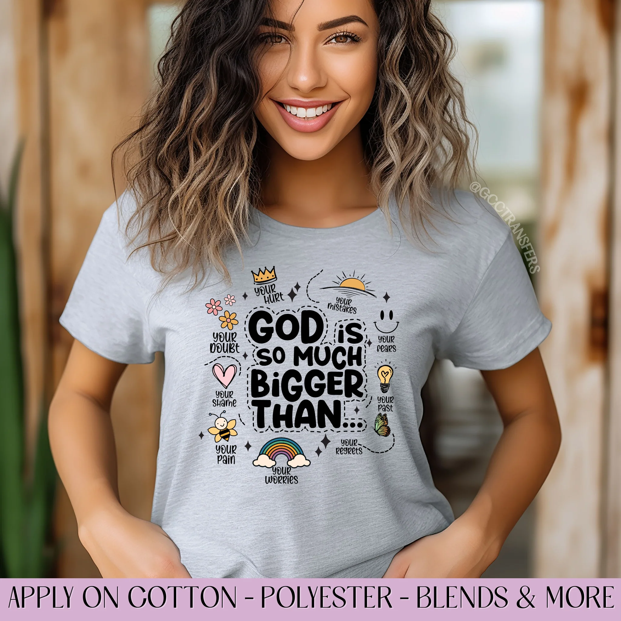 God is so Much Bigger - Graphic Apparel