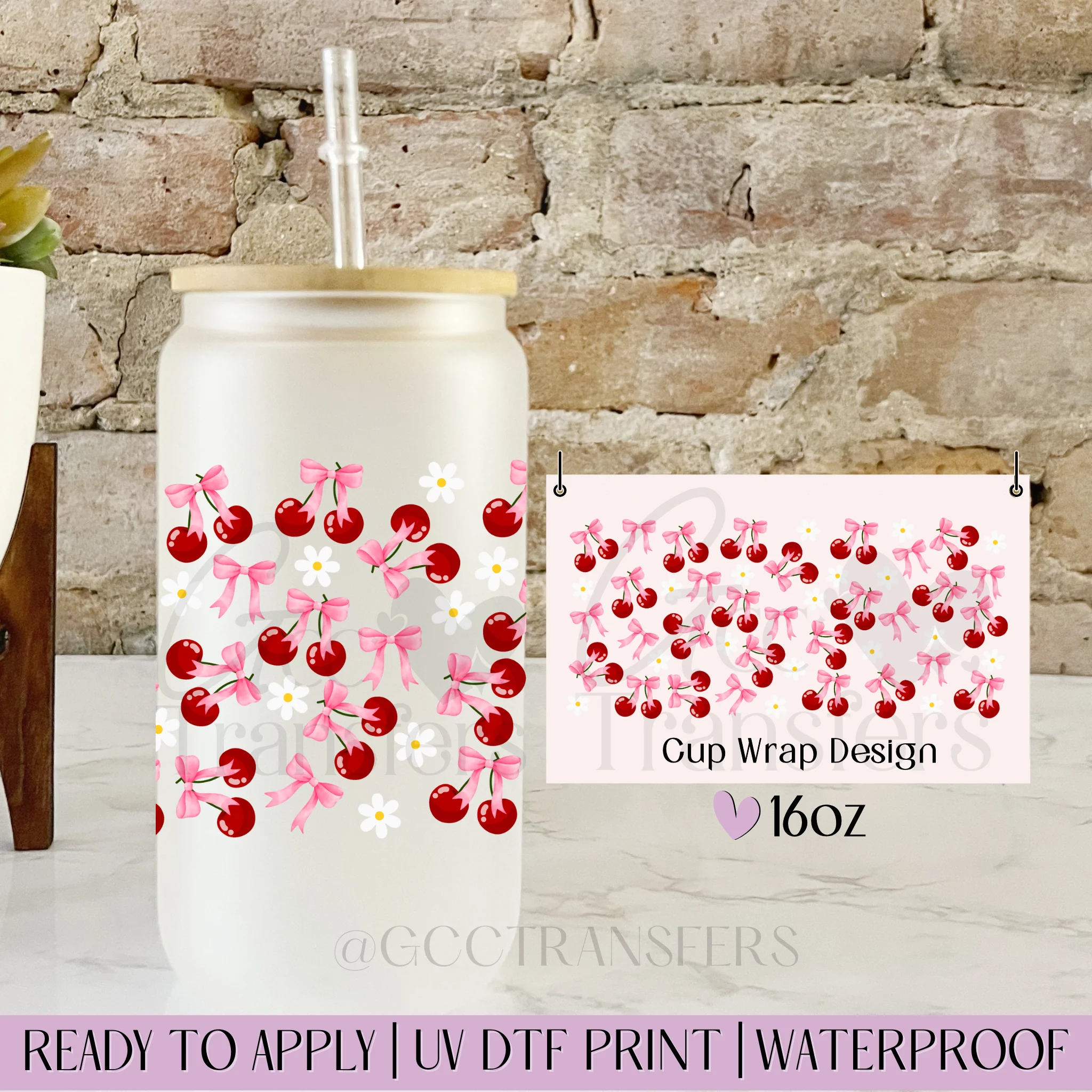 Coquette Cherries - 16oz cup