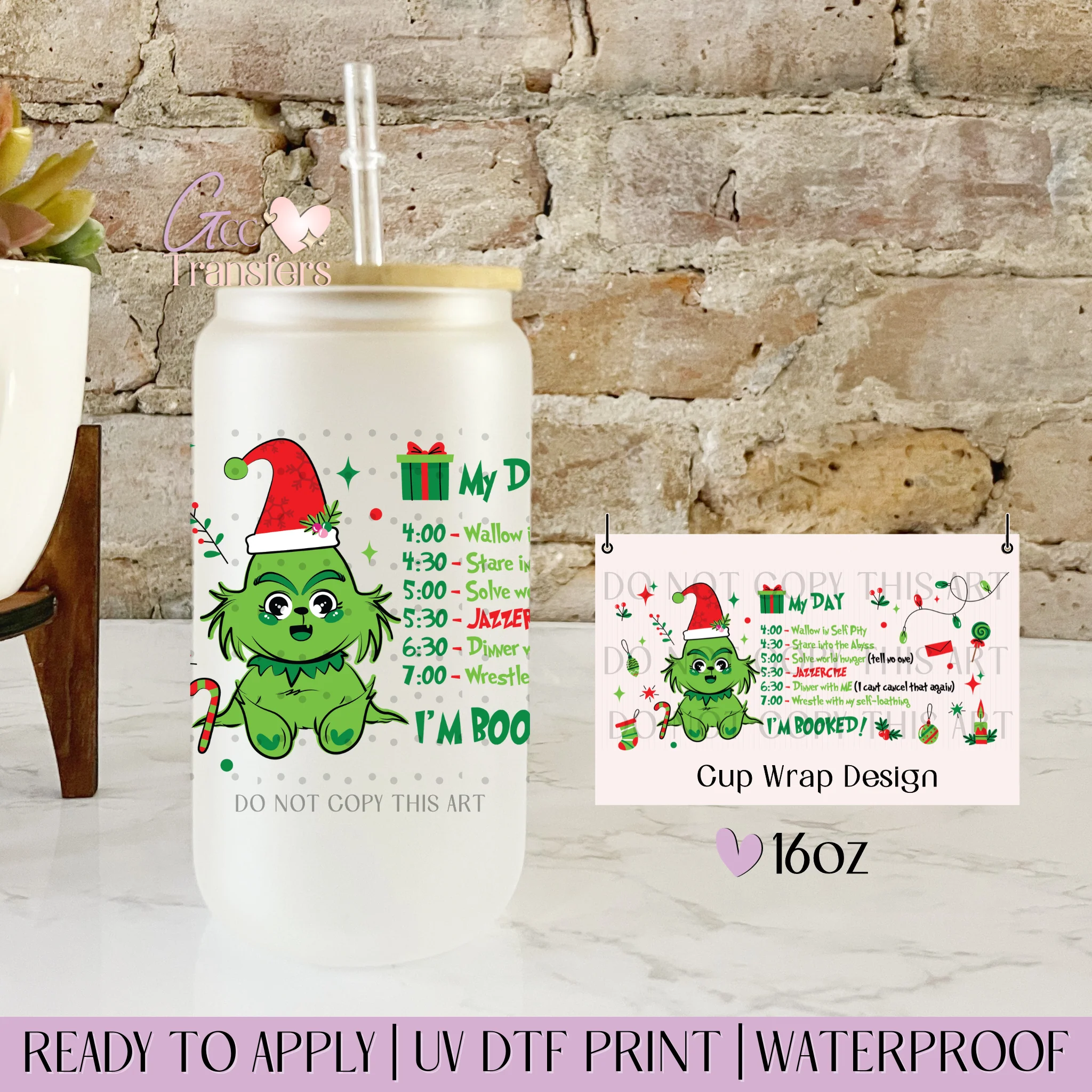 My Day Baby Grinch Green - 16oz cup