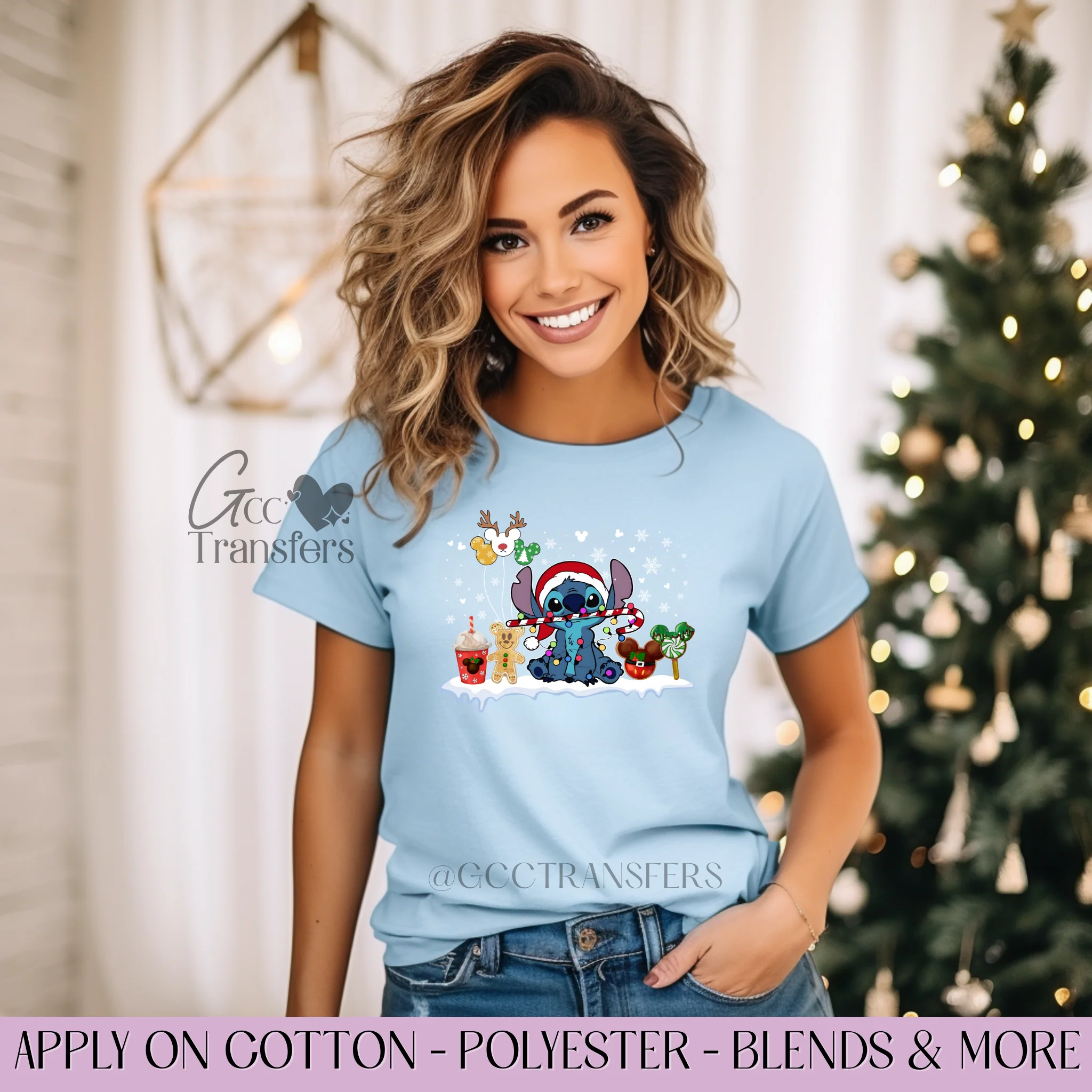 Xmas Snowing Alien  - Graphic Apparel