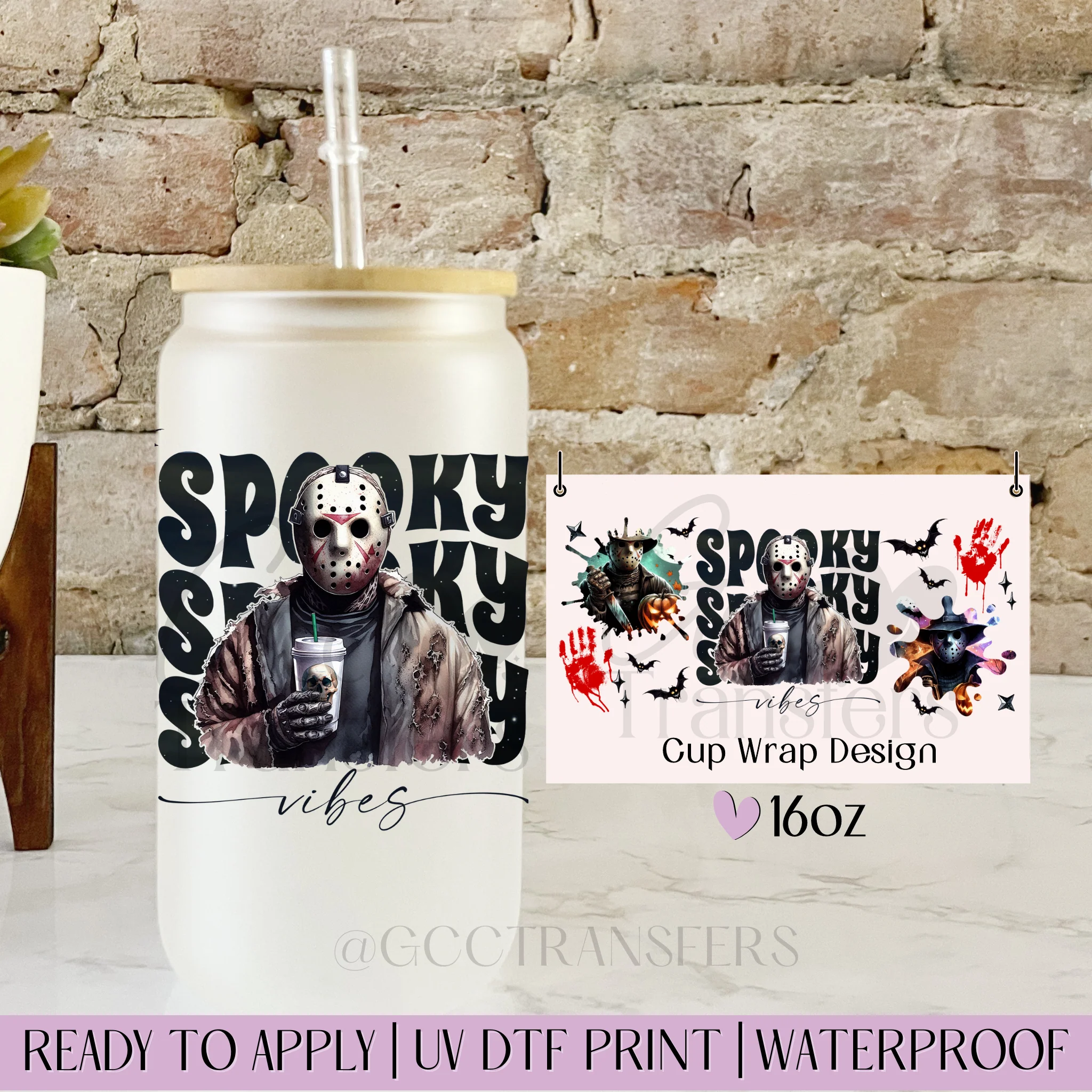 Jason Spooky Vibes Coffee - 16oz cup