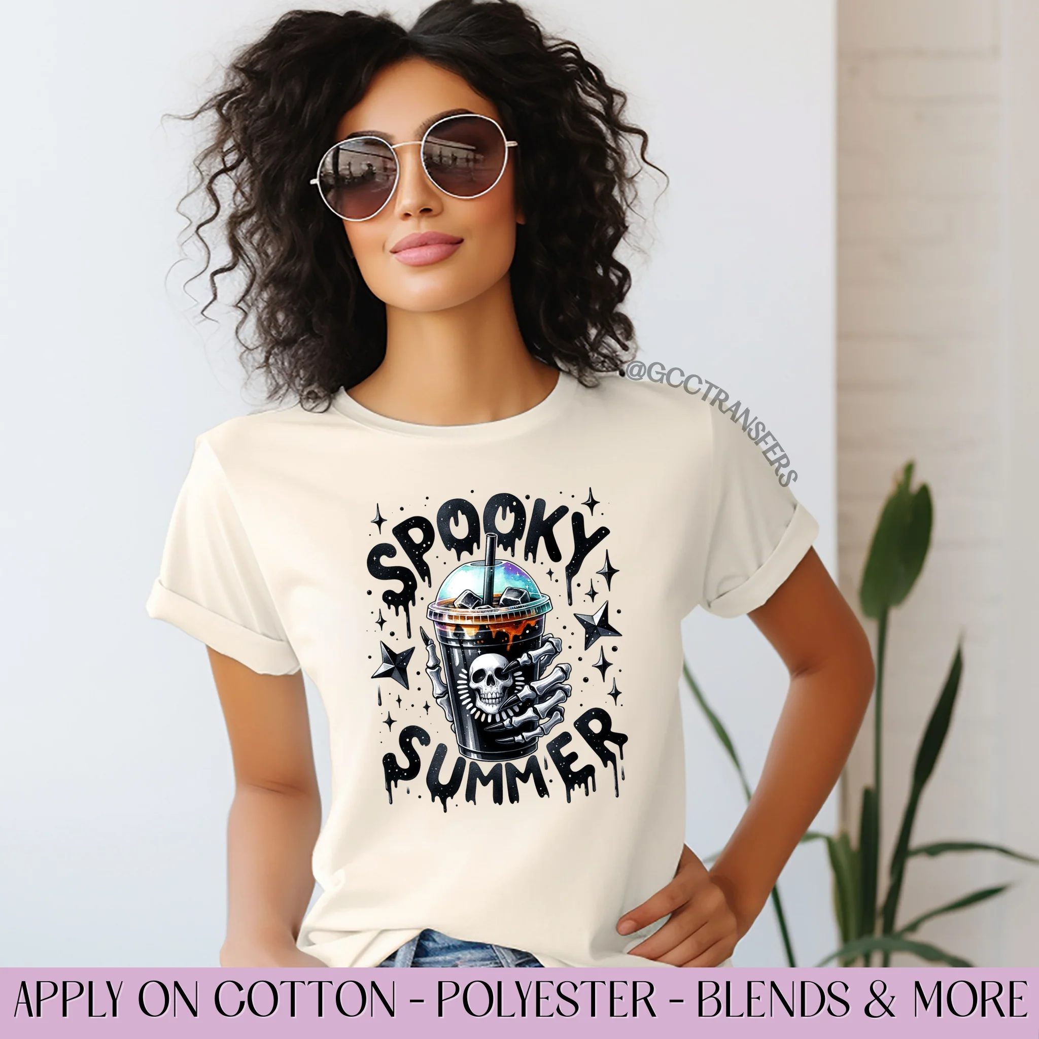 Spooky Summer Coffee Black  - Graphic Apparel