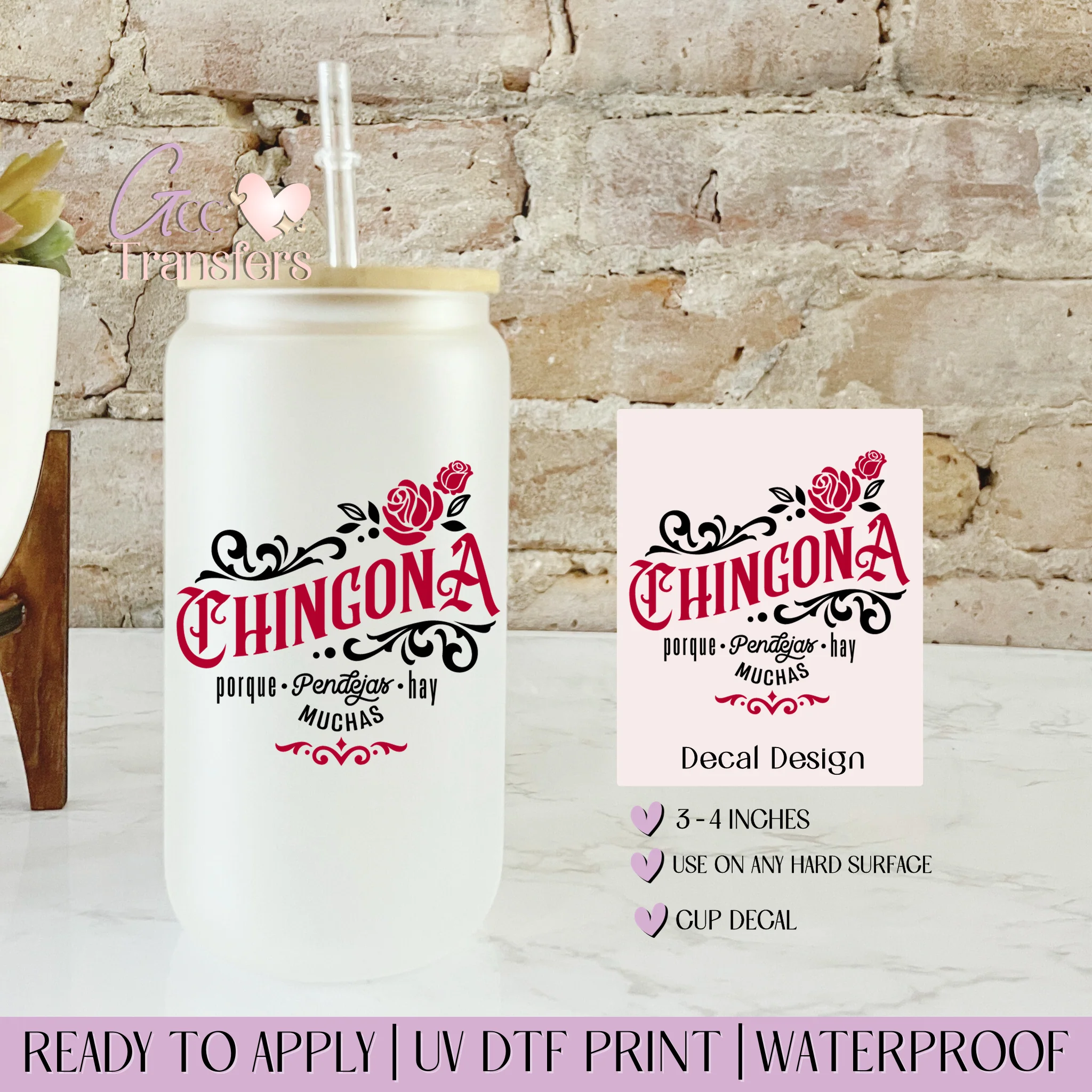 Red Chingona Flor Porque Pendejas Hay Muchas - CUP