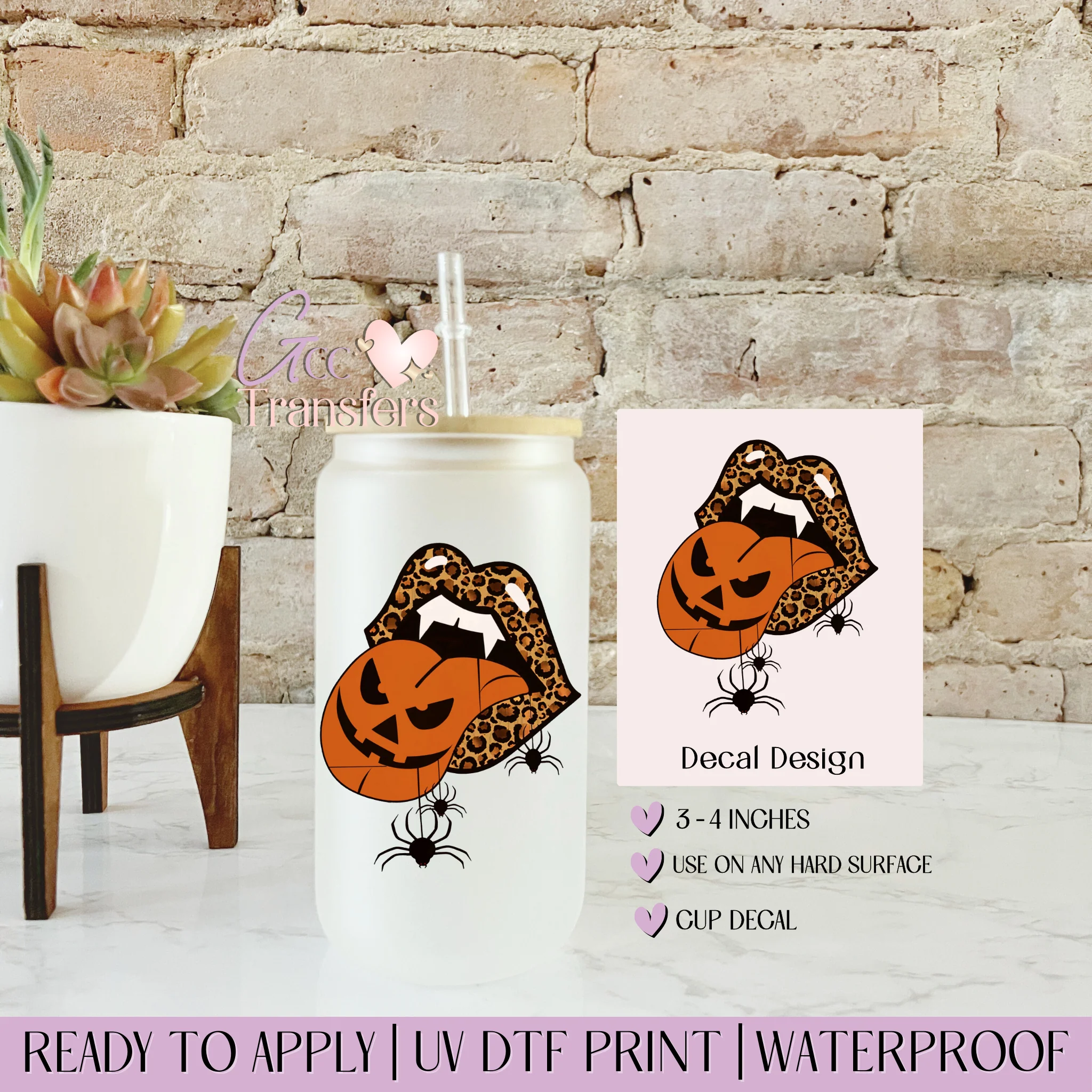 Cheetah Tongue Halloween - CUP