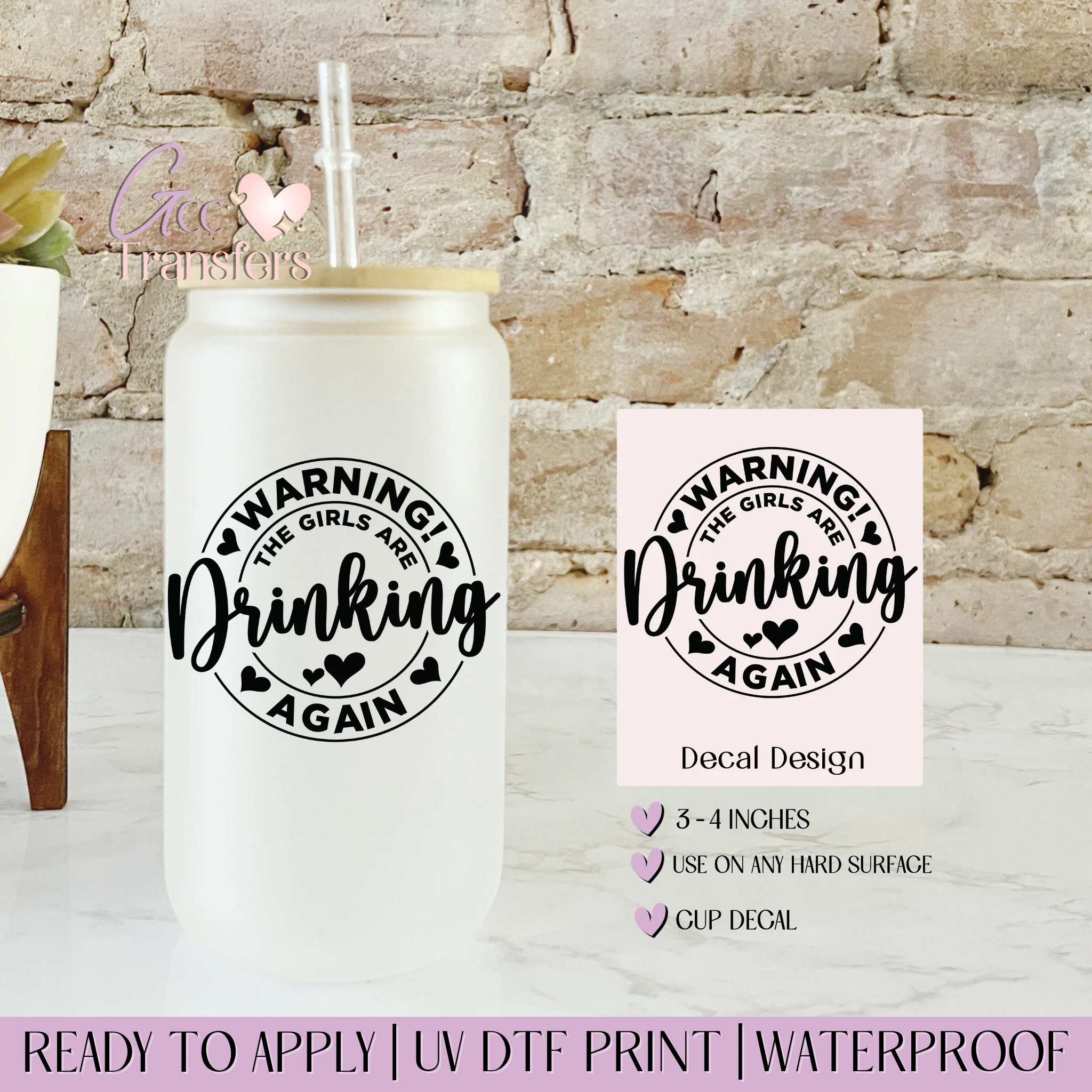 Warning Drinking Again - CUP