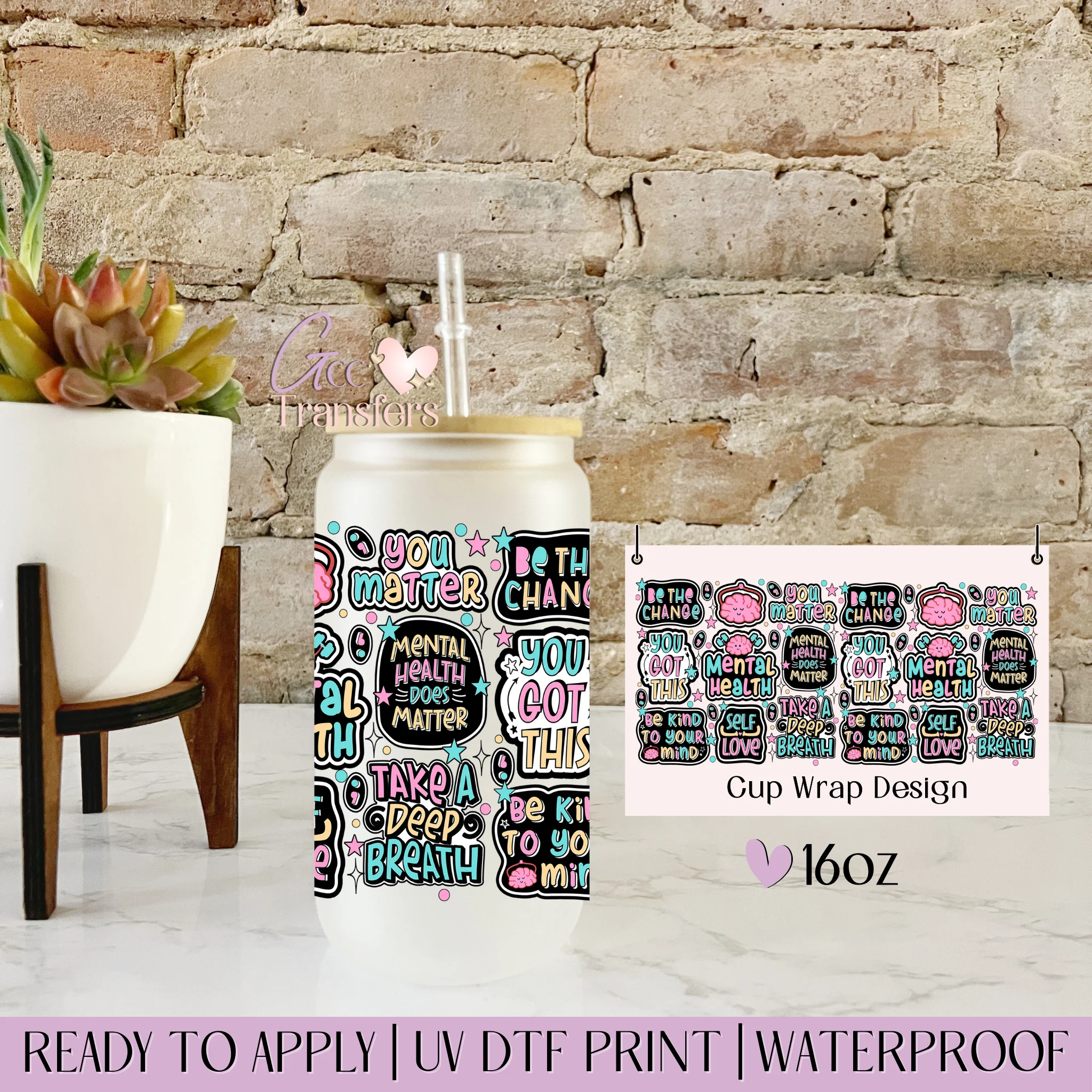 Mental Health Matters - 16oz cup