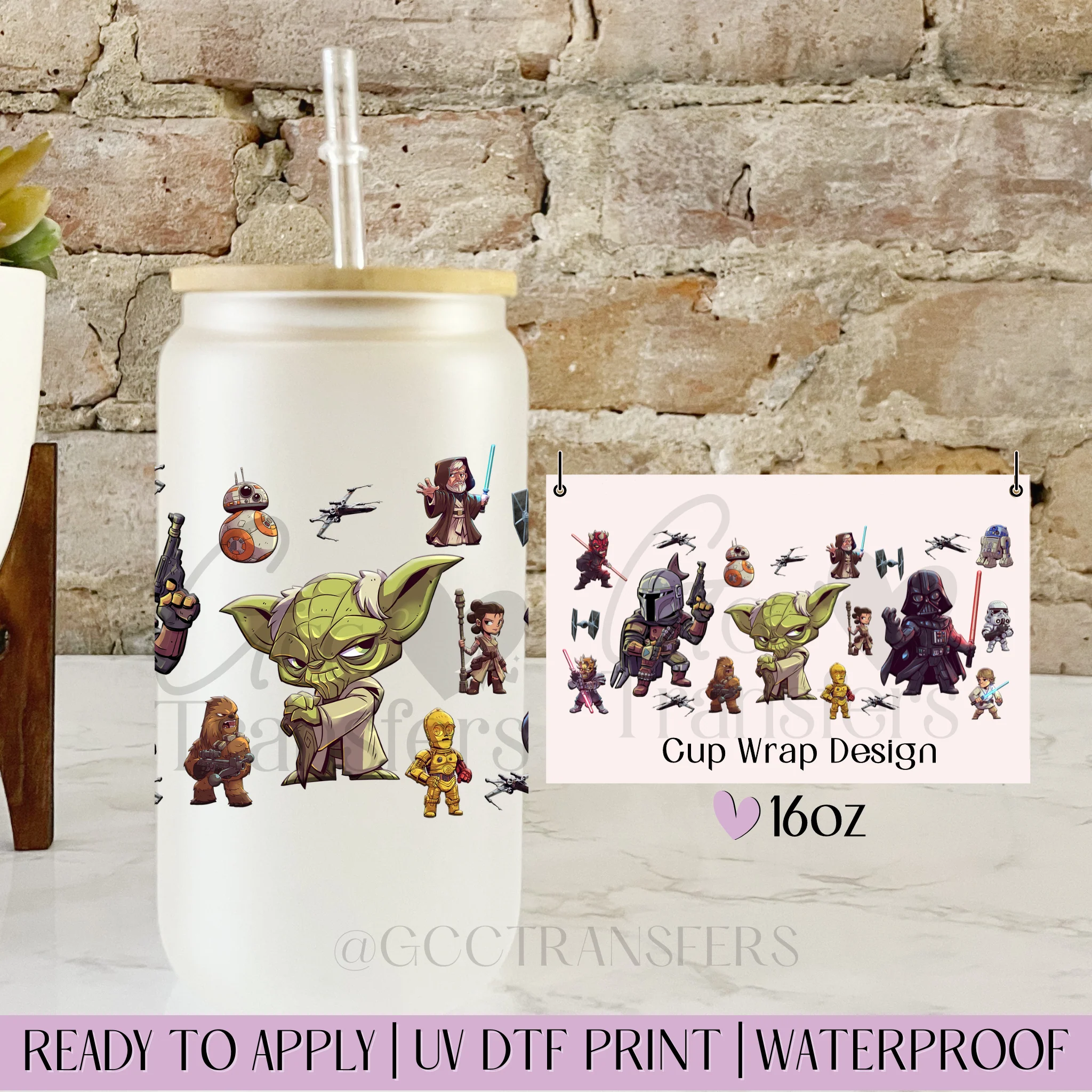 Green Space Character  - 16oz cup