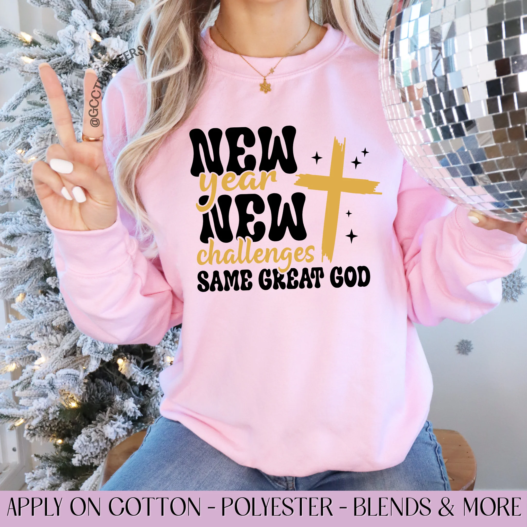 New Year New Challenges Same Great God - Graphic Apparel