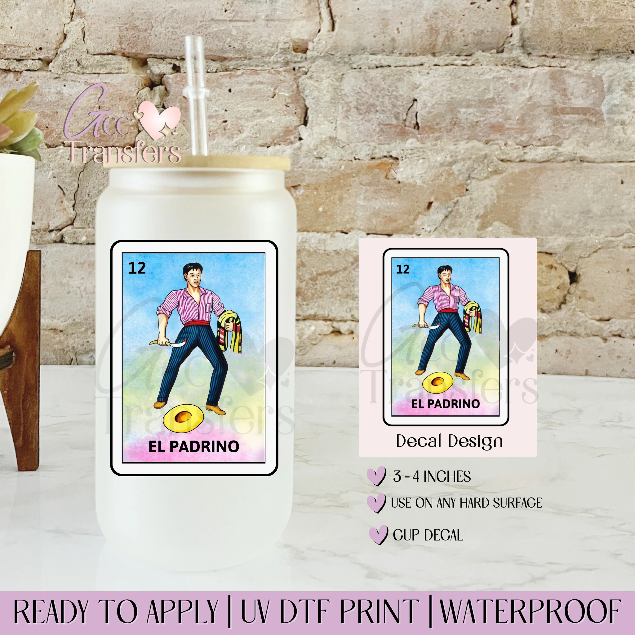 El Padrino Mexican Lottery Card - CUP