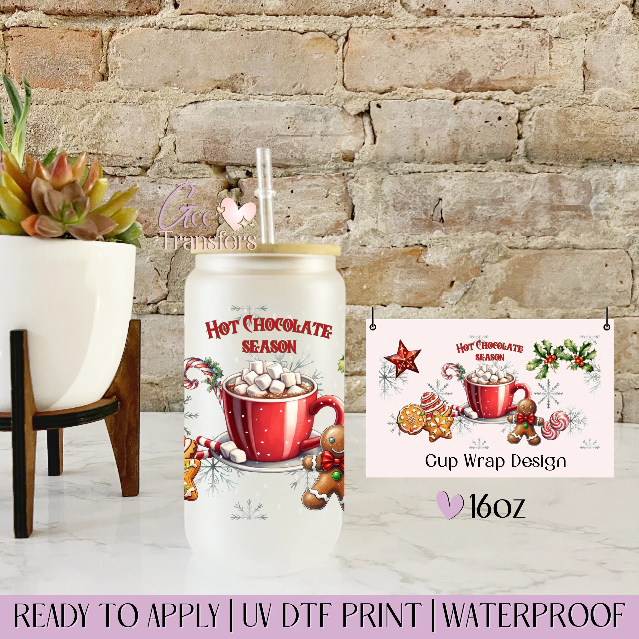 Hot Chocolate Season - 16oz cup