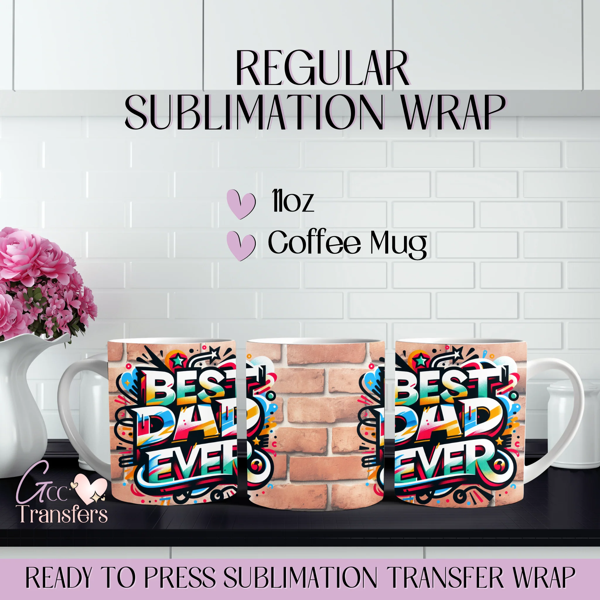 Best Dad Ever Brick - 11oz Mug cup