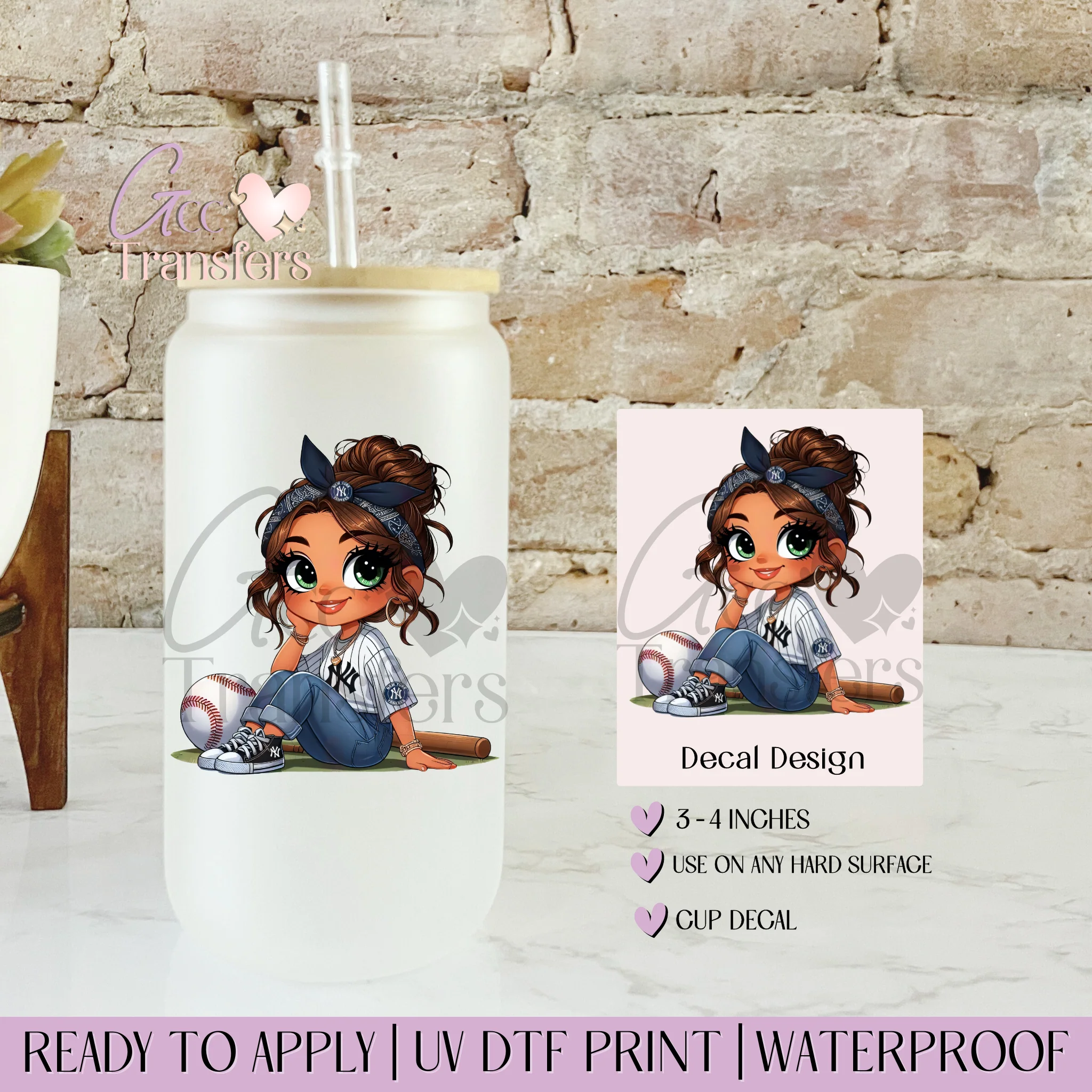 NY Girl Fans Baseball - CUP