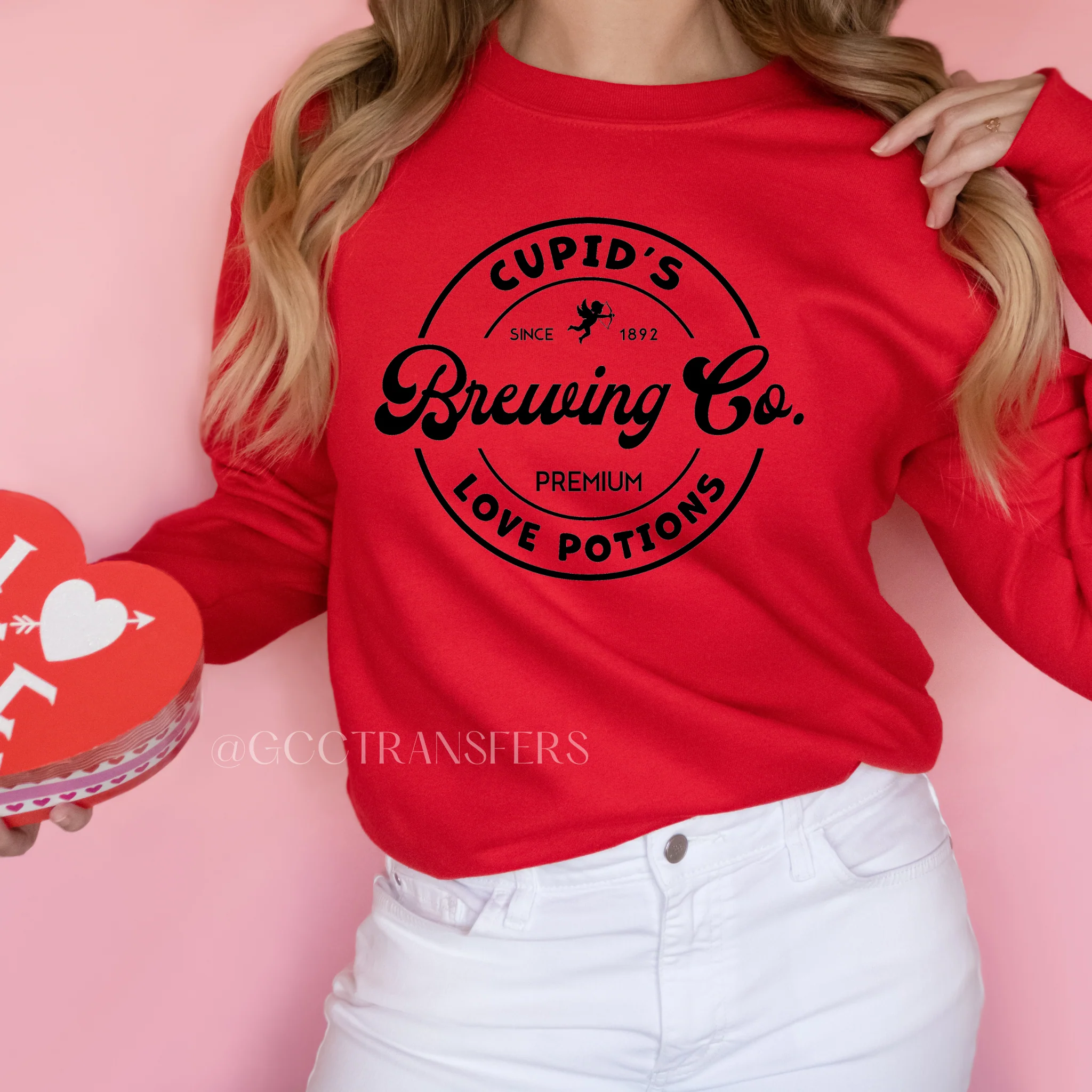 Cupid's Brewing Love - Graphic Apparel