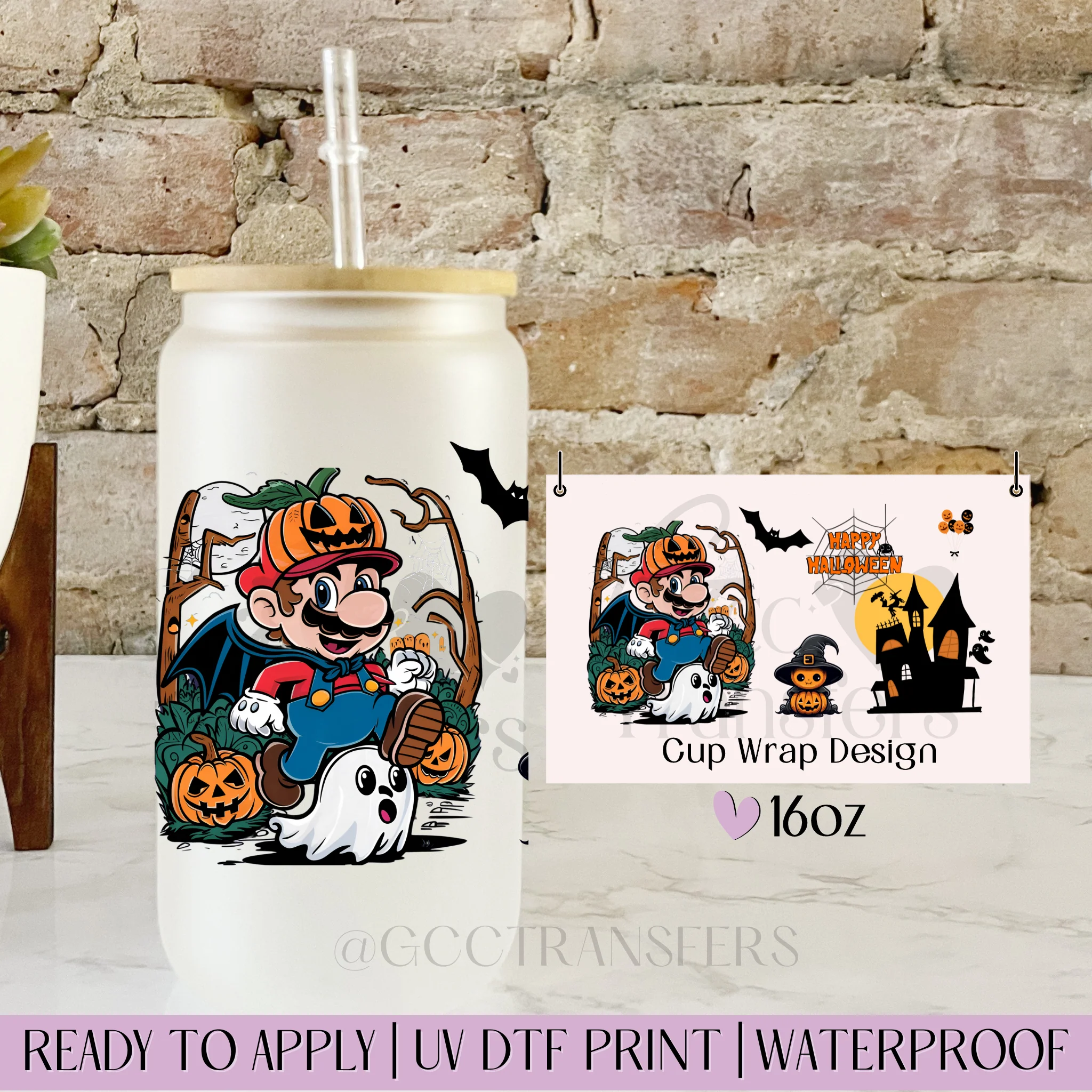 Arcade Dreams Character Halloween - 16oz cup