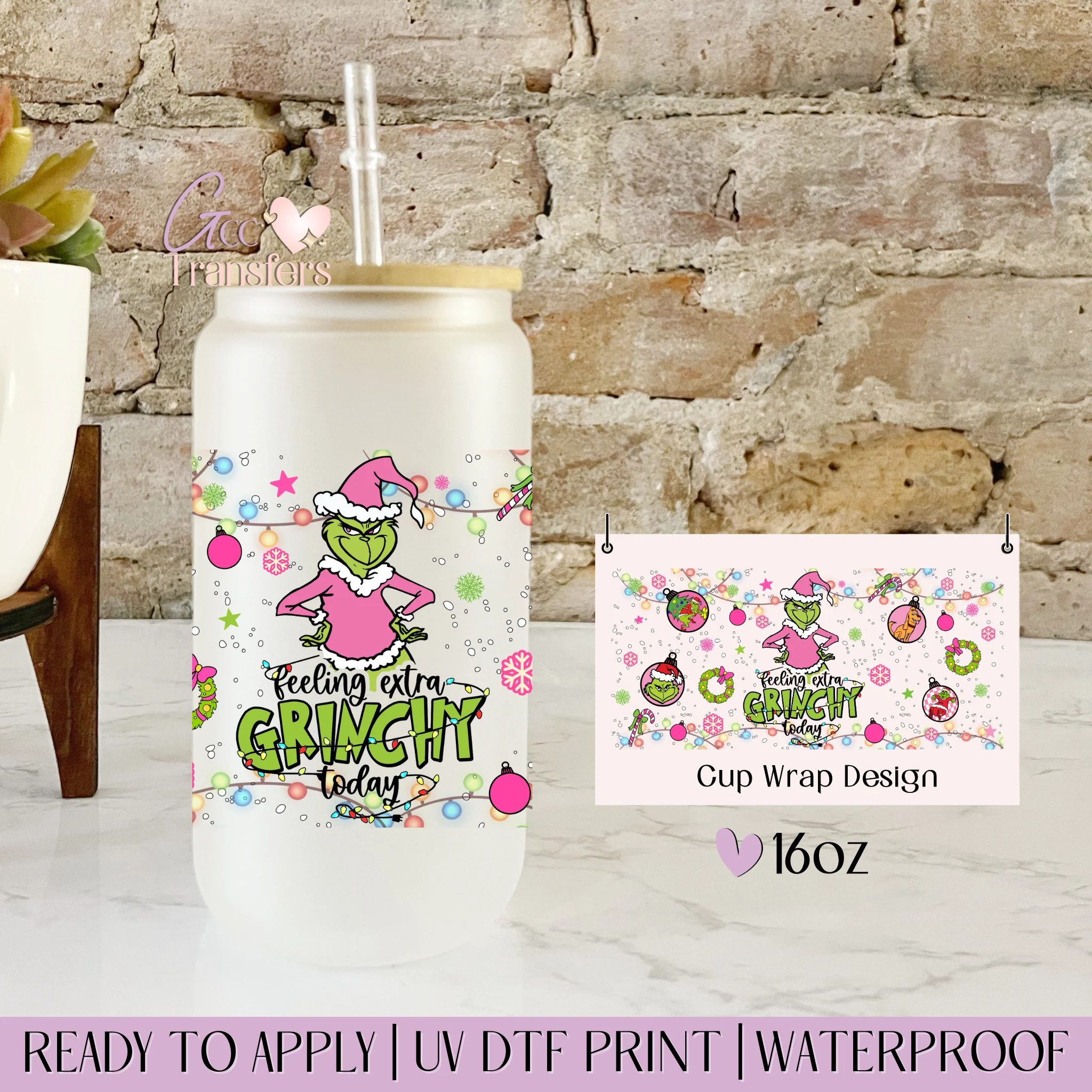 Feeling Extra Grinchy Today - 16oz cup