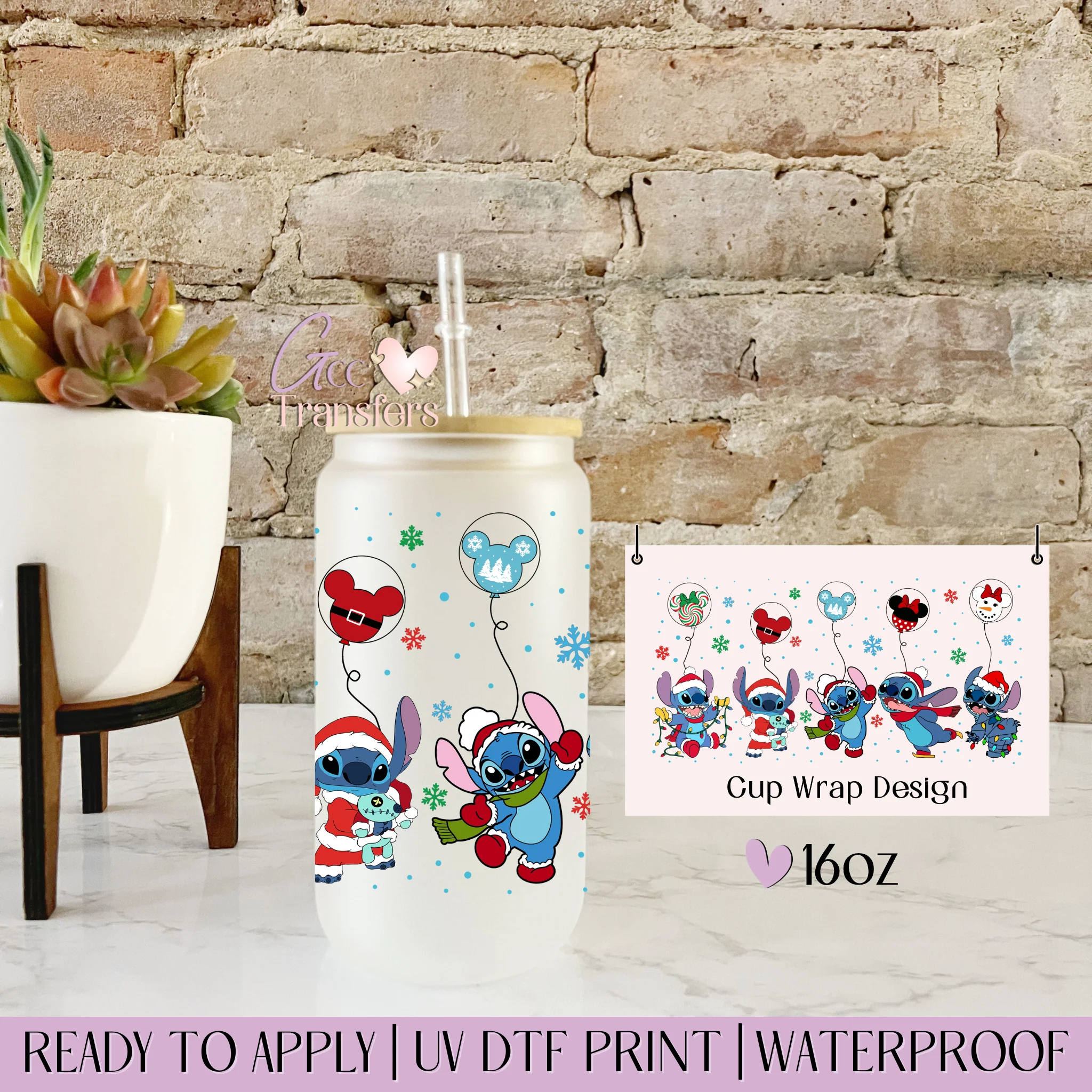 Christmas Cute Alien Character   - 16oz cup