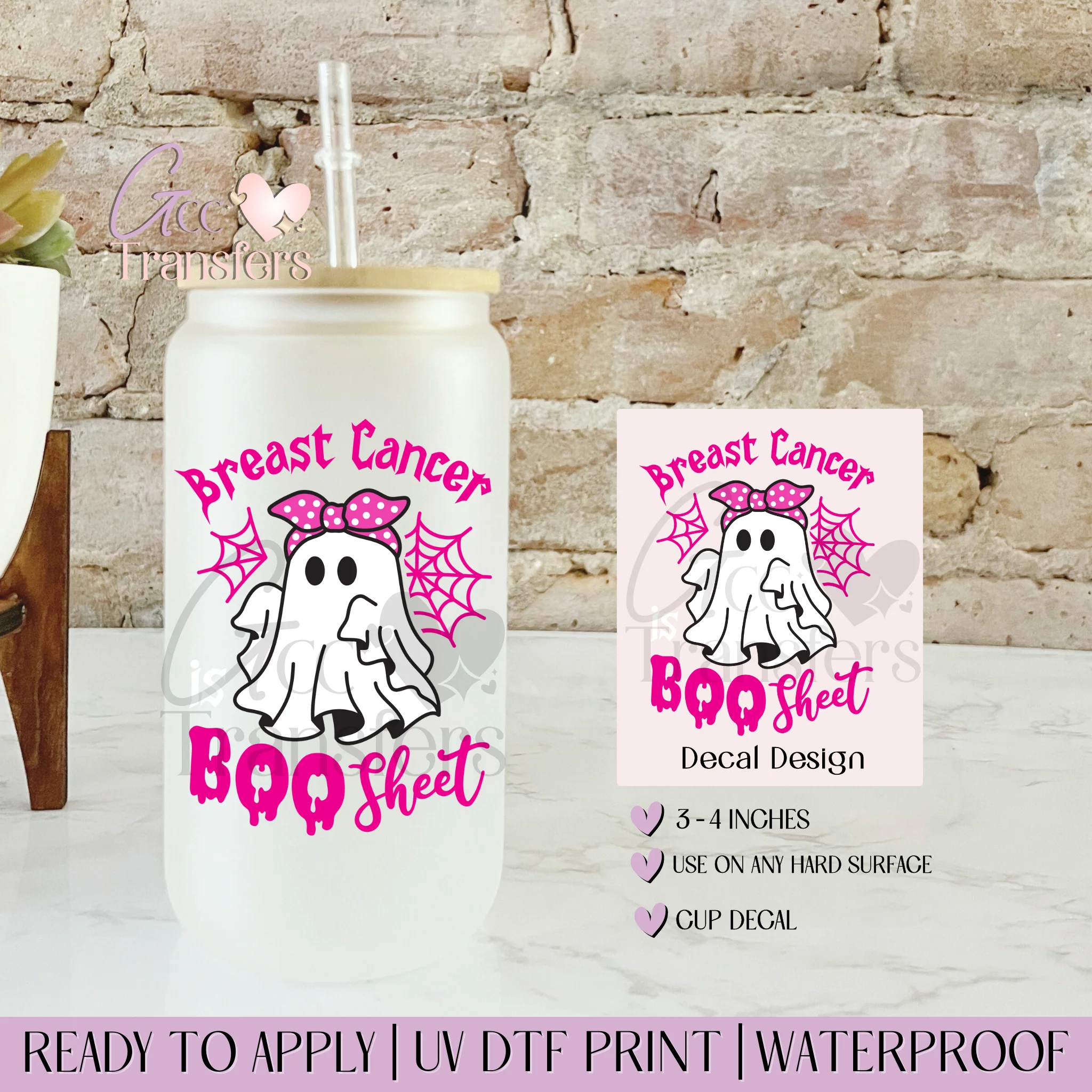 Breast Cancer BooSheet - CUP