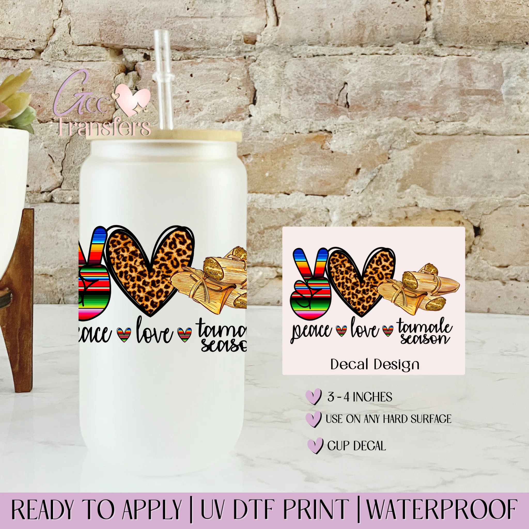 Peace Love Tamales Season - CUP