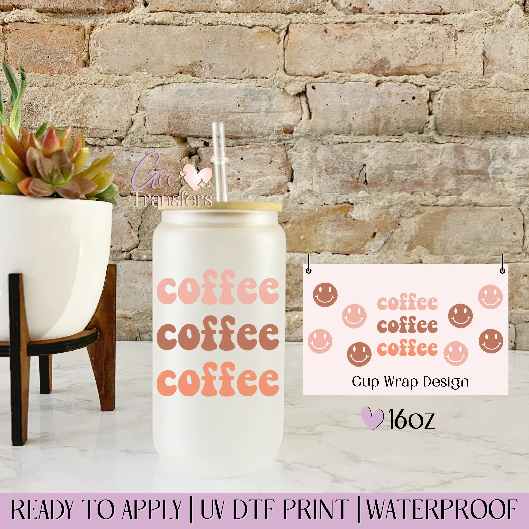 Coffee Coffee Coffee Retro - 16oz cup