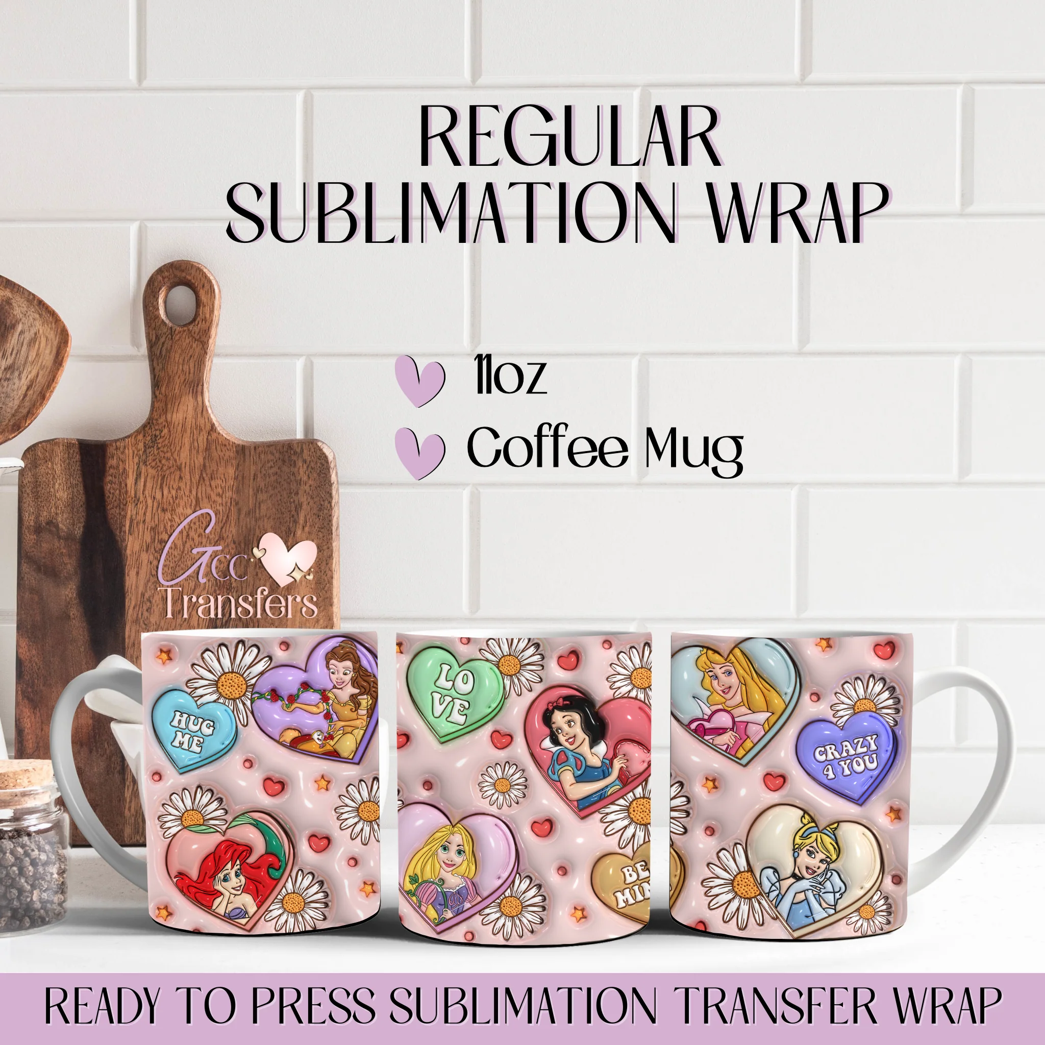 Valentine Hearts Duchess - 11oz Mug