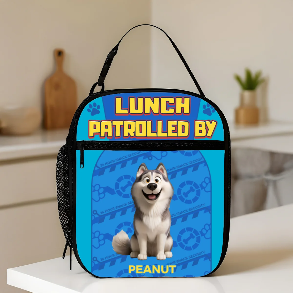Lunched Patrolled by Dogs Personalized Insulated Lunch Bag for Kids, Back to School Gift for Kids