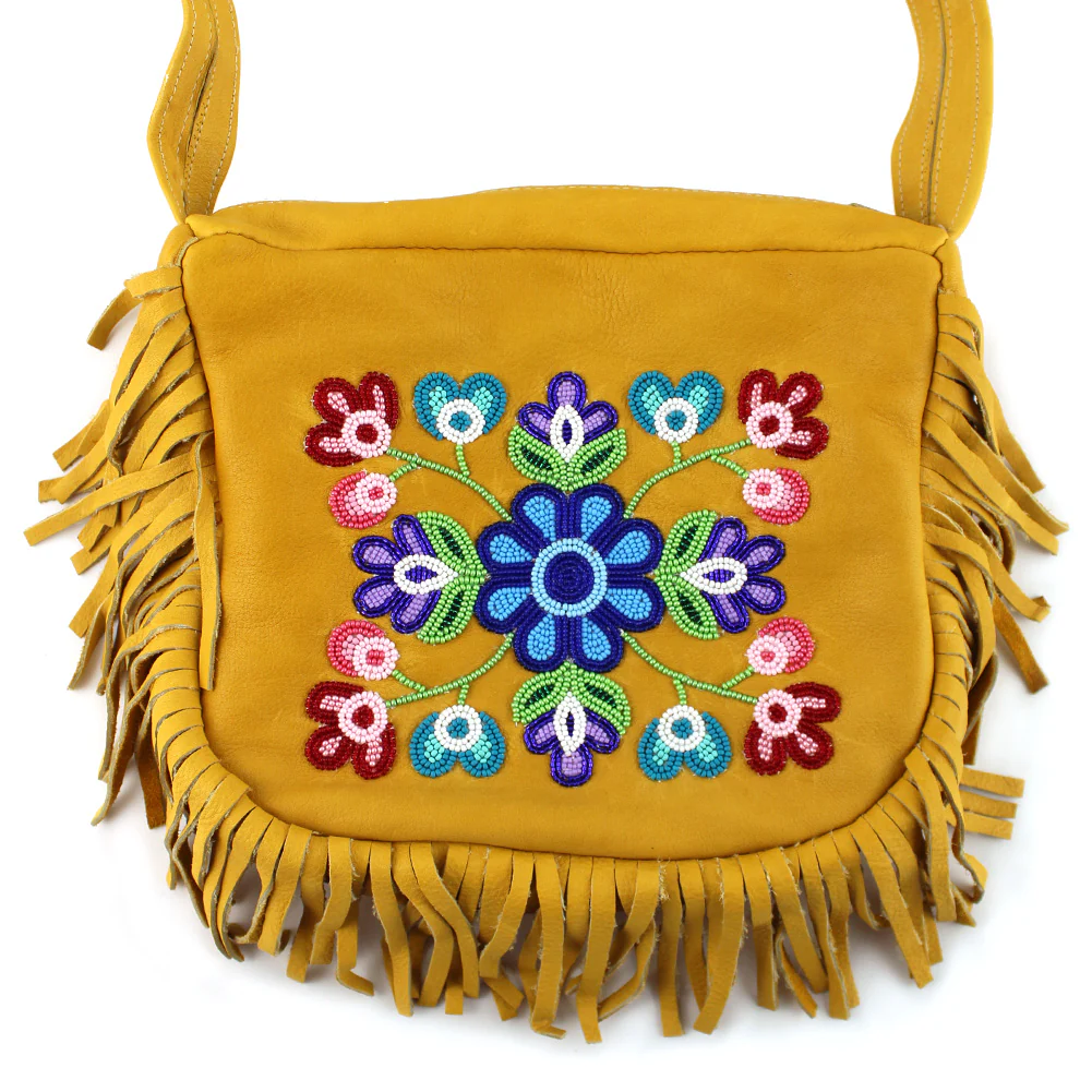 Rosa Scribe Floral Purse