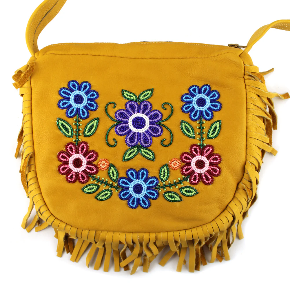 Rosa Scribe Floral Purse