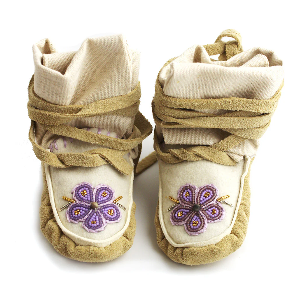 Abigail Clarke Infant Wraparound Moccasins
