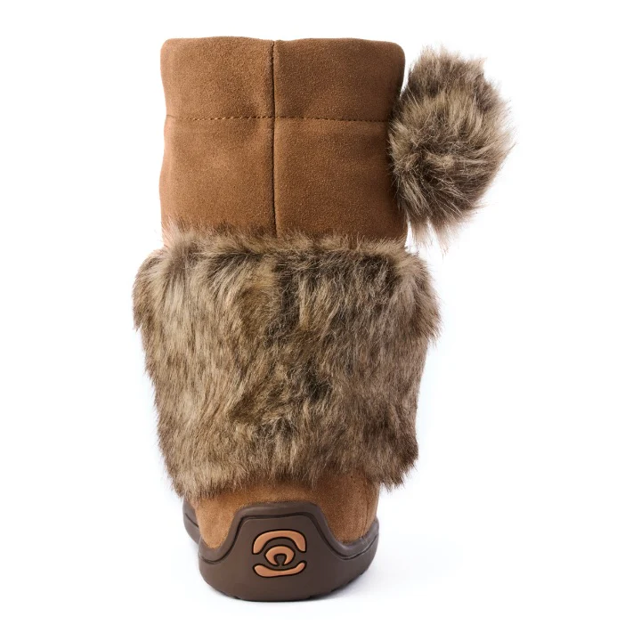 Waterproof Faux Fur Youth Snowy Owlet