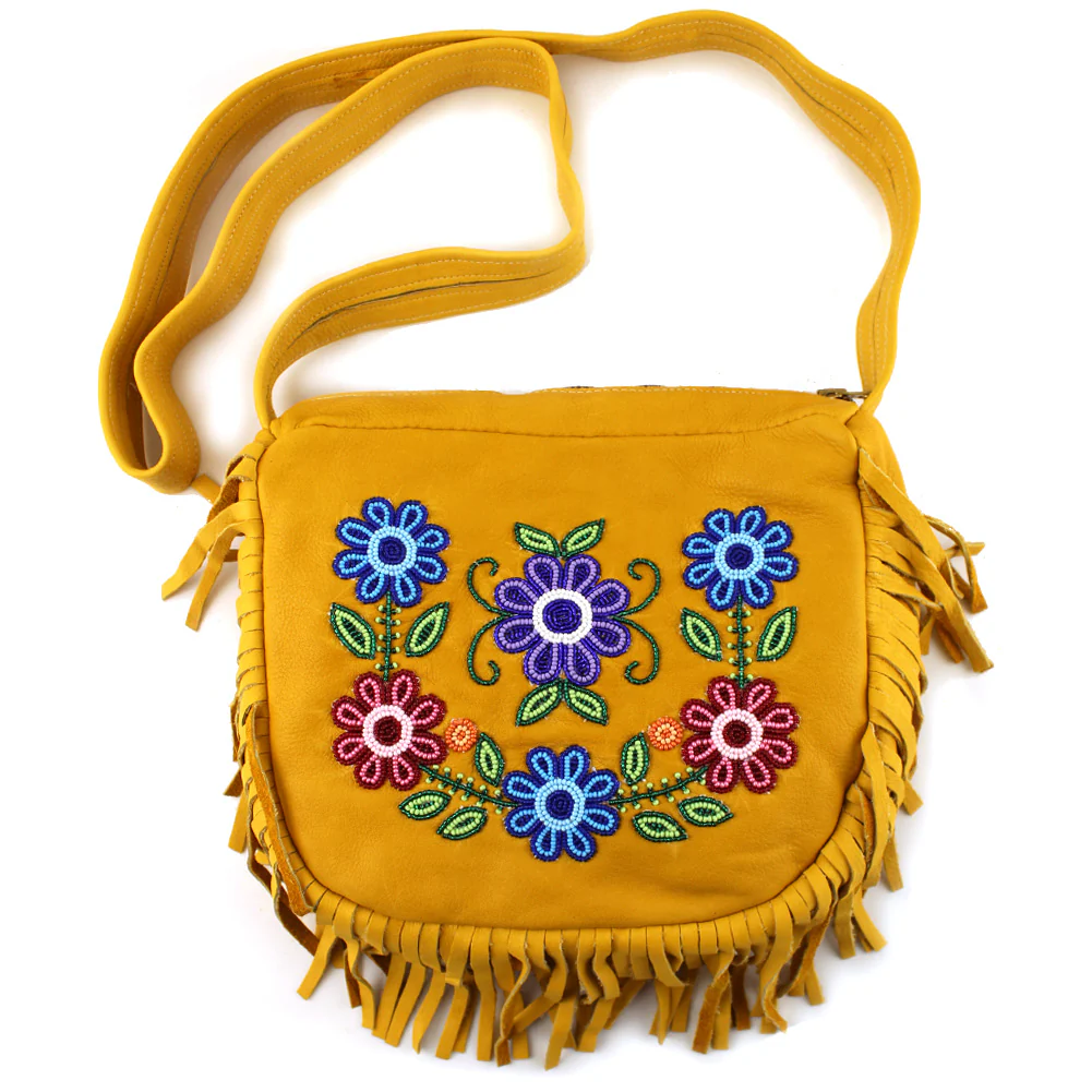 Rosa Scribe Floral Purse