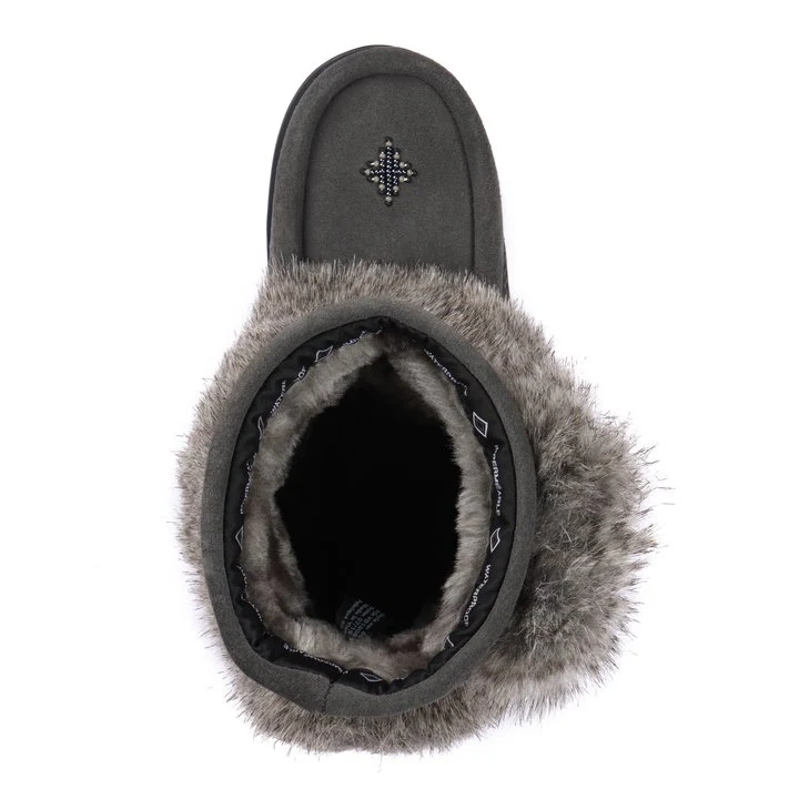 Waterproof Faux Fur Youth Snowy Owlet