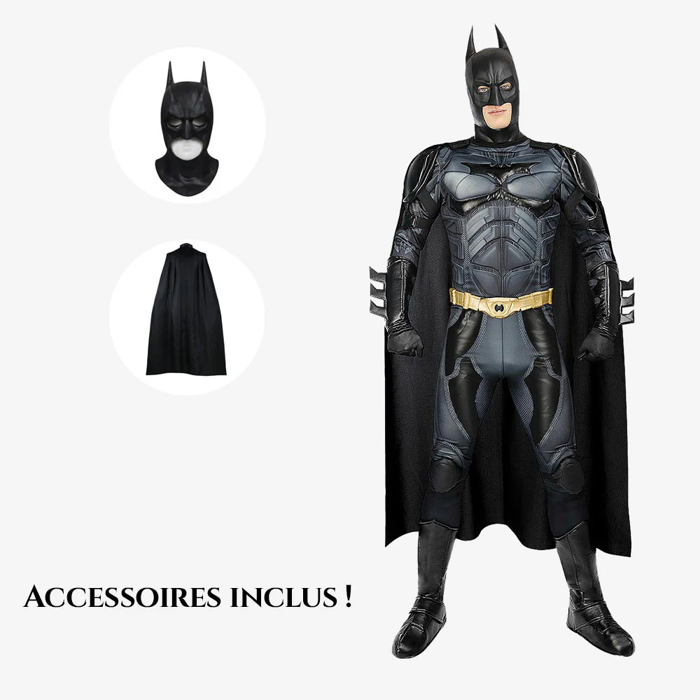 Déguisement homme justicier masqué