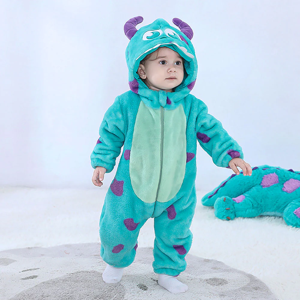 Déguisement Monstre Bleu pour bébé