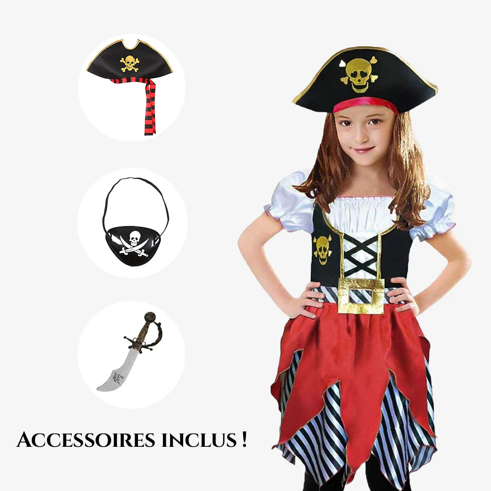 Déguisement de Pirate pour Fille