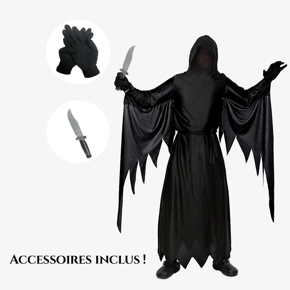 Déguisement de faucheur pour adulte