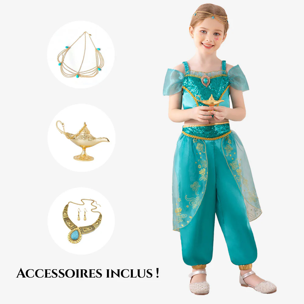 Déguisement princesse orientale pour fille