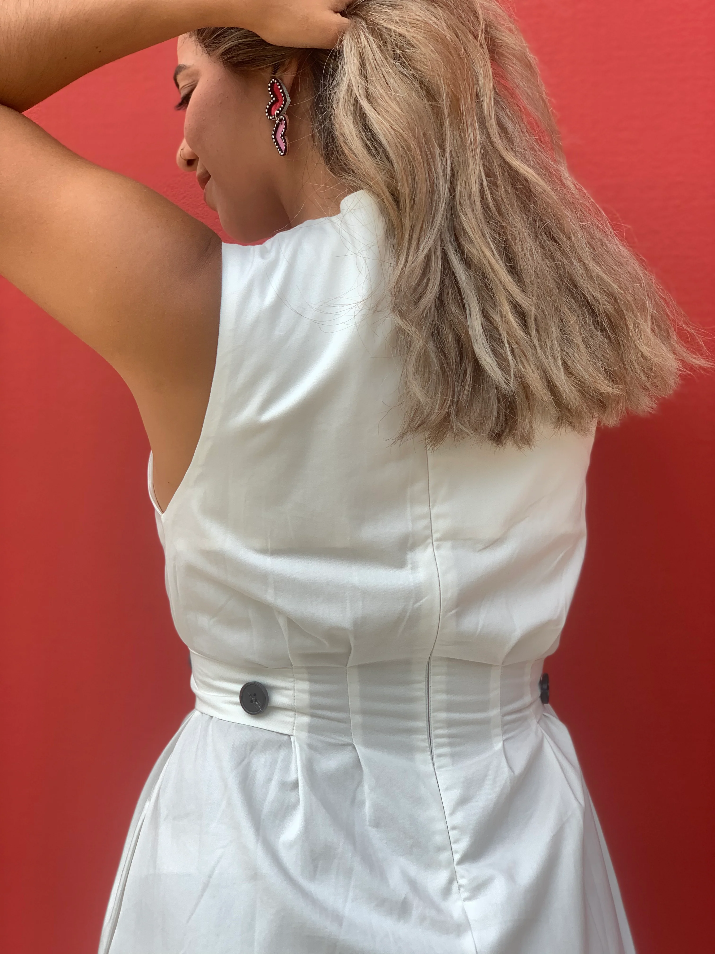 Lady Pleated Dress - WINOKJZ