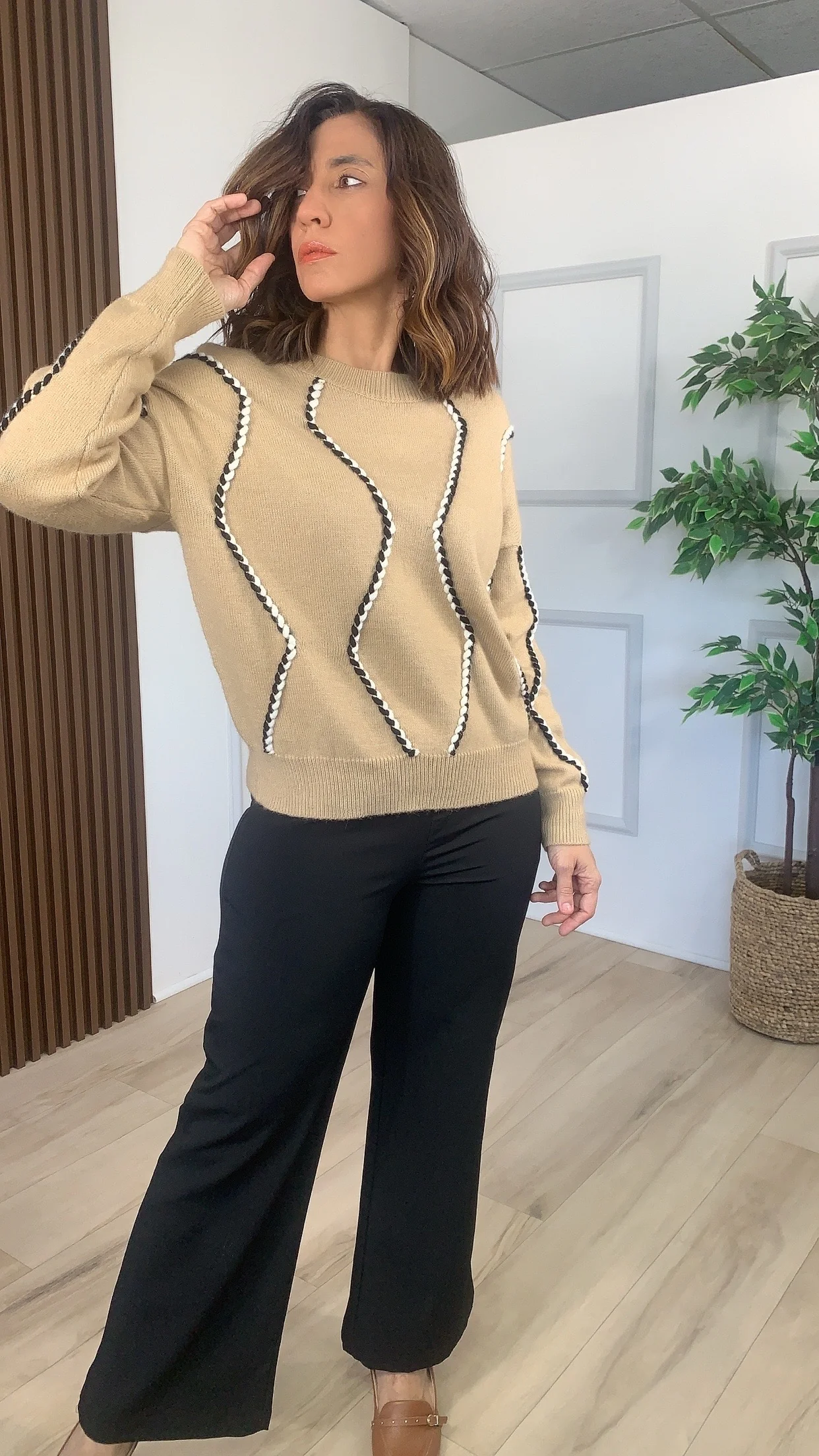 Castaña Sweater - WINOKJZ